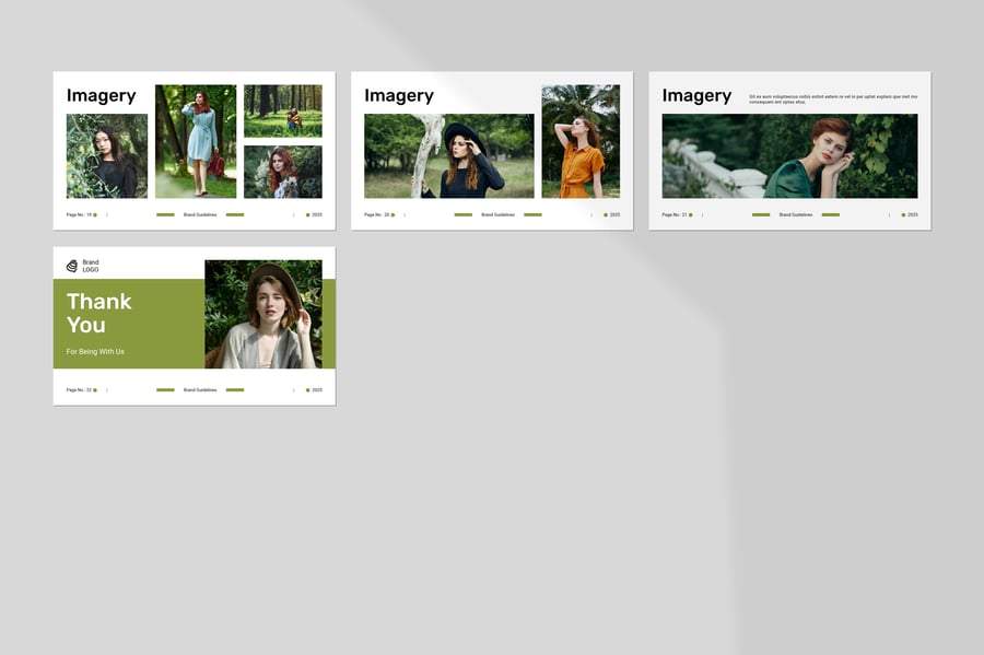 品牌指南 PPT模板 (PPTX)