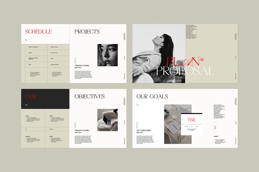 品牌提案模板 (PPTX)