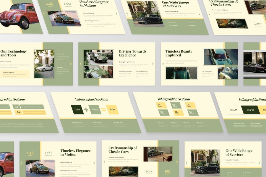 -汽车PPT模板 (PPTX)