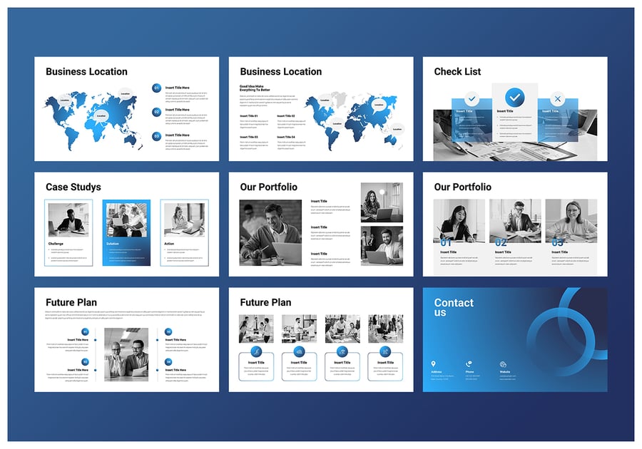 创意商业演示模板PPT模板 （PPTX）