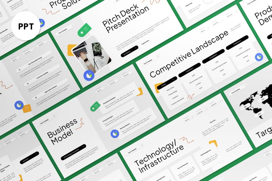 白绿创意PPT (PPT,PPTX)