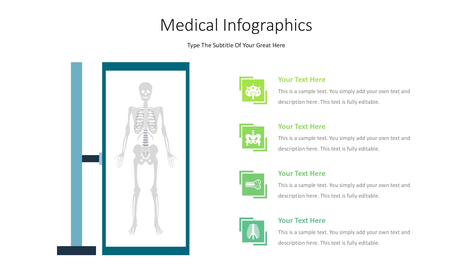 医疗医药图形信息图示PPT模板