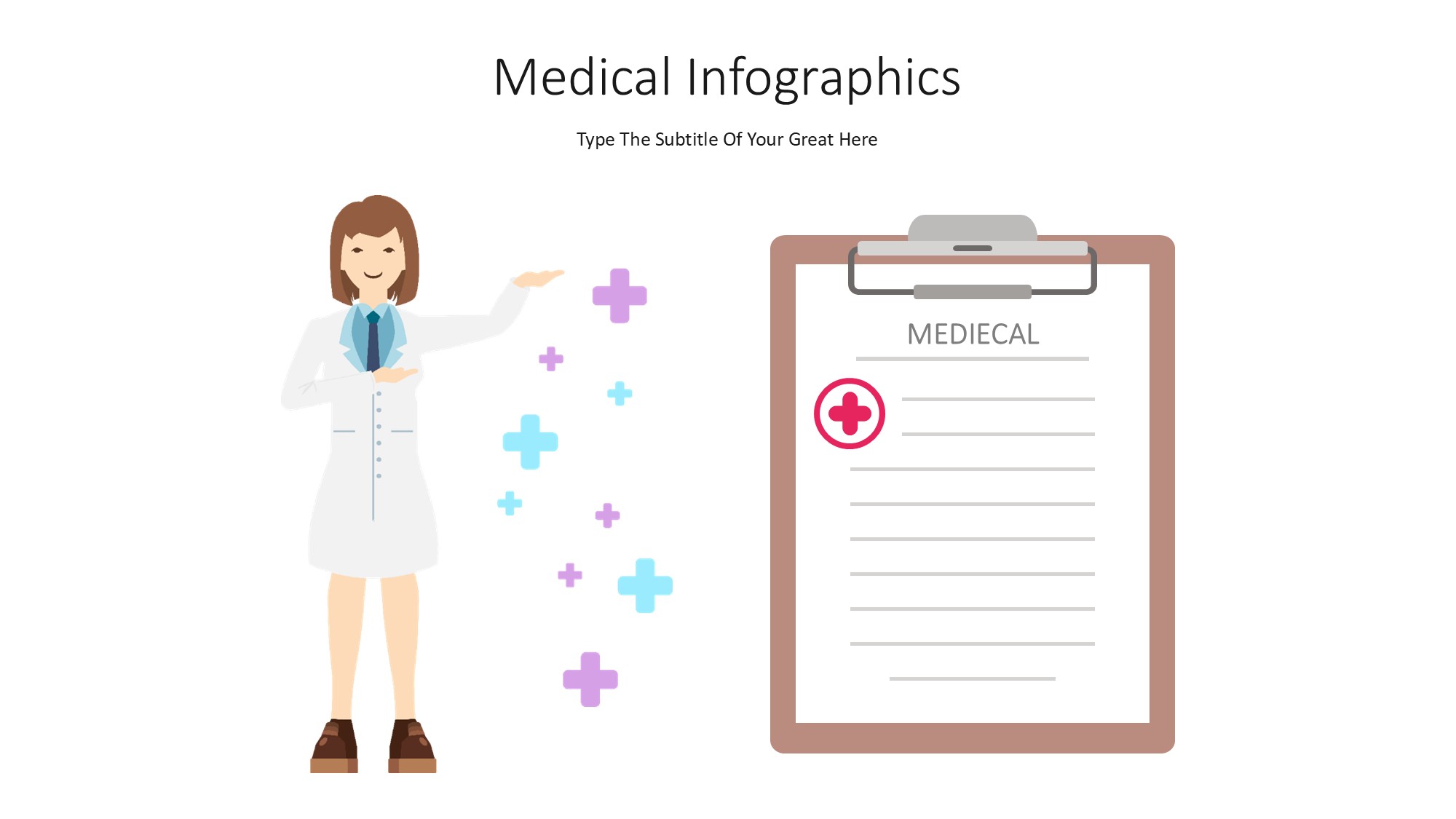 医疗医药图形信息图示PPT模板