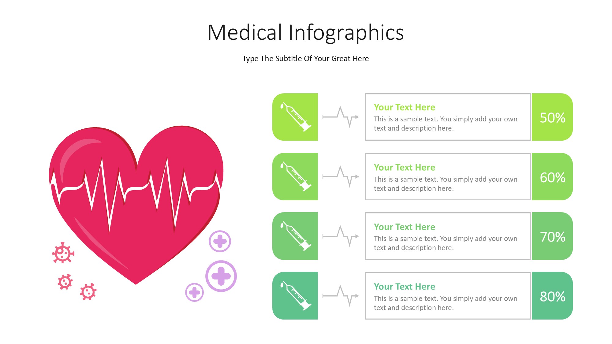 医疗医药图形信息图示PPT模板