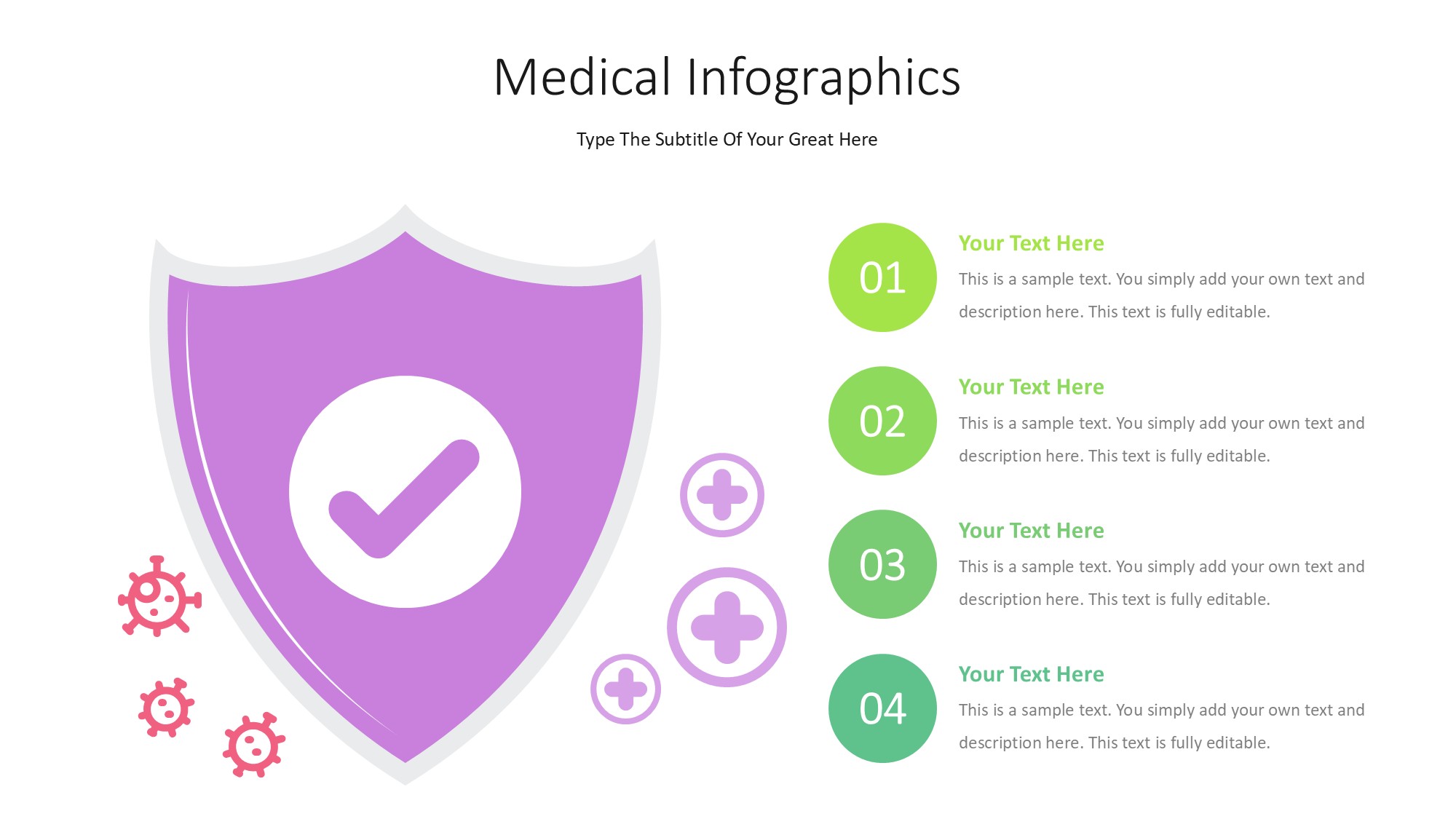 医疗医药图形信息图示PPT模板