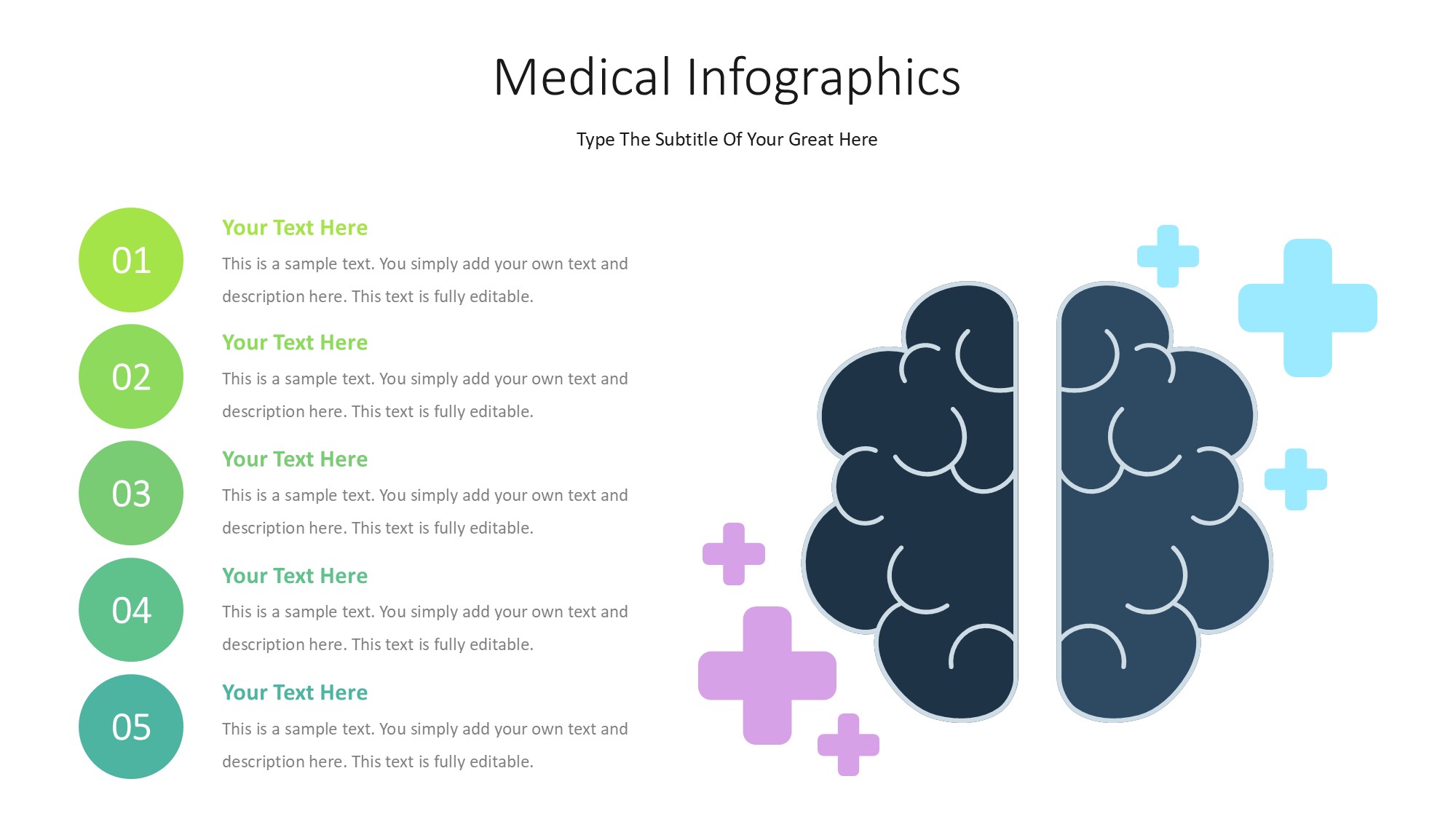 医疗医药图形信息图示PPT模板