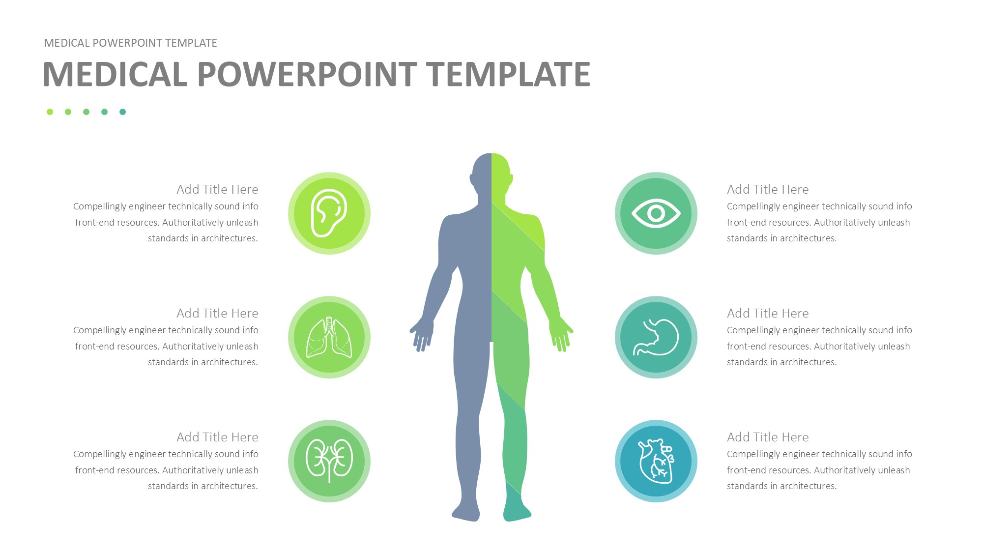 医疗医药图形信息图示PPT模板