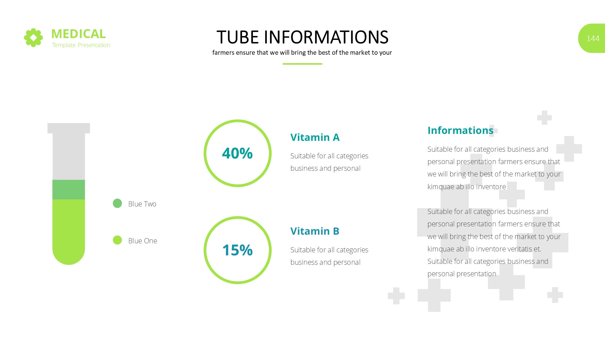医疗医药图形信息图示PPT模板