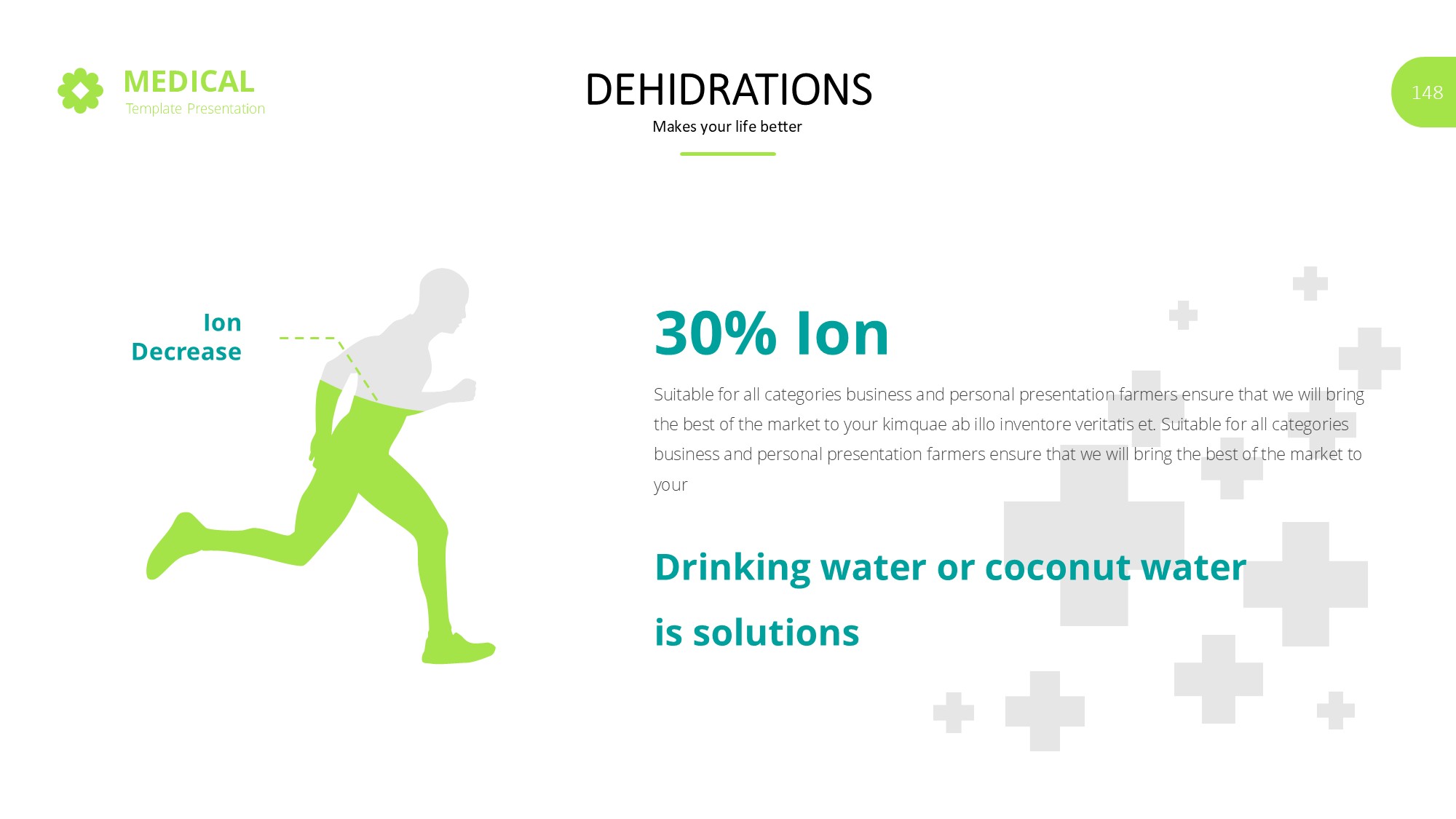 医疗医药图形信息图示PPT模板