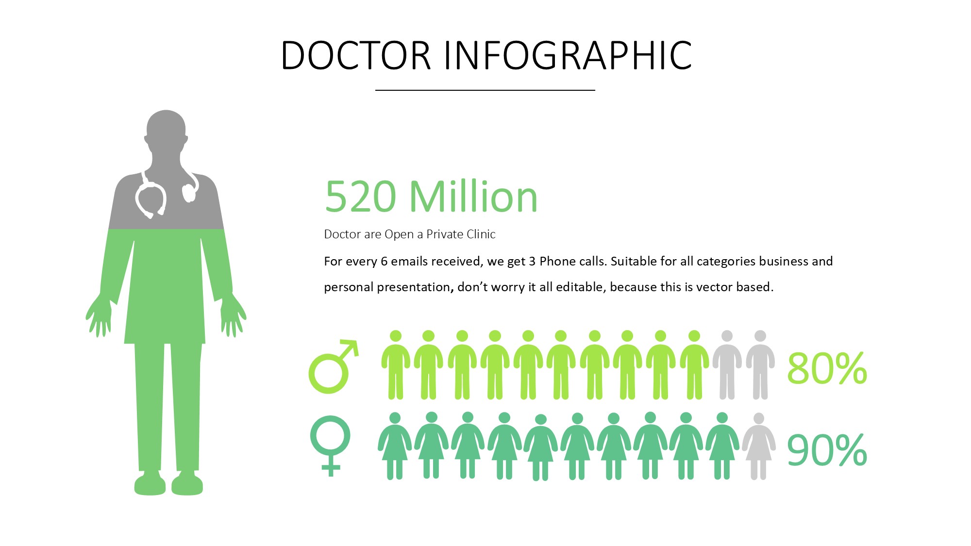 医疗医药图形信息图示PPT模板