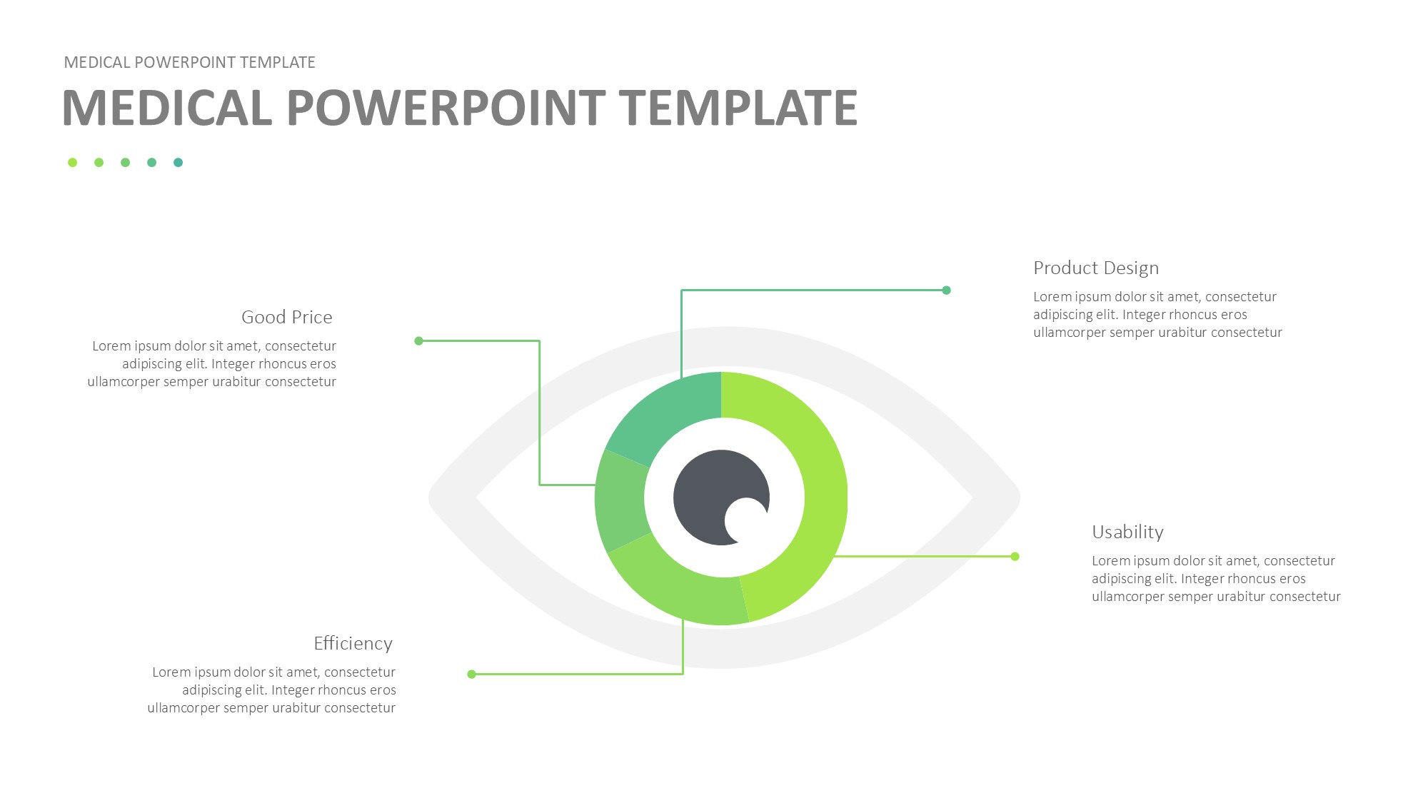 医疗医药图形信息图示PPT模板