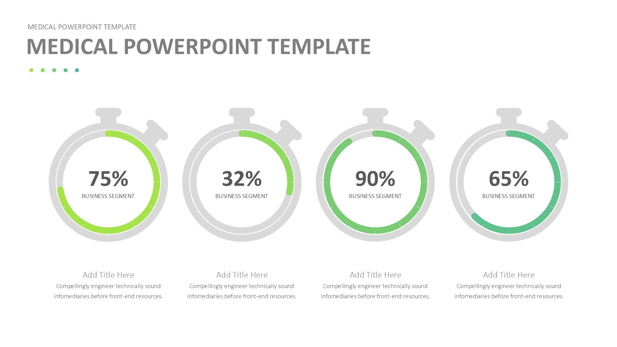 医疗医药图形信息图示PPT模板