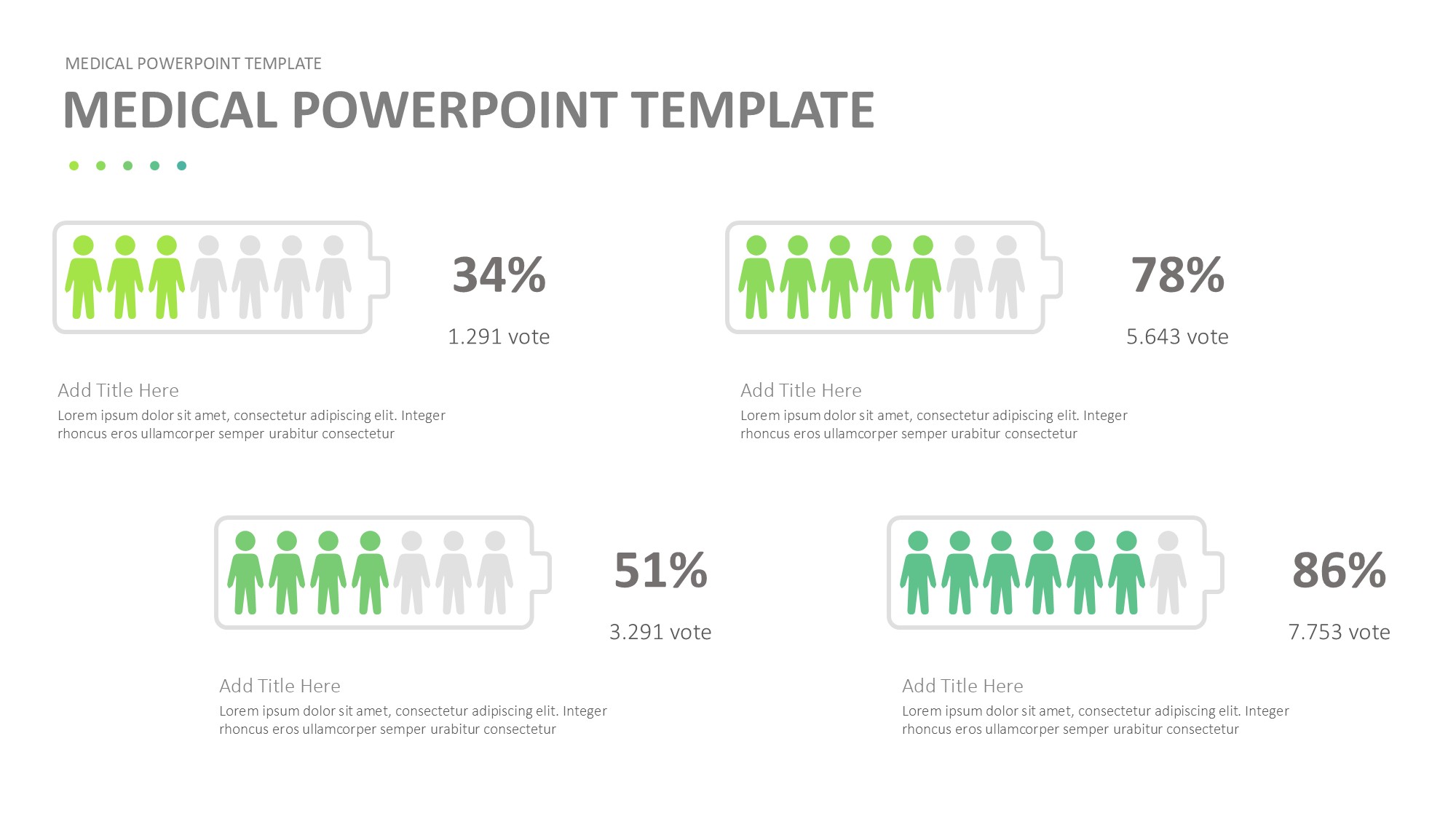 医疗医药图形信息图示PPT模板