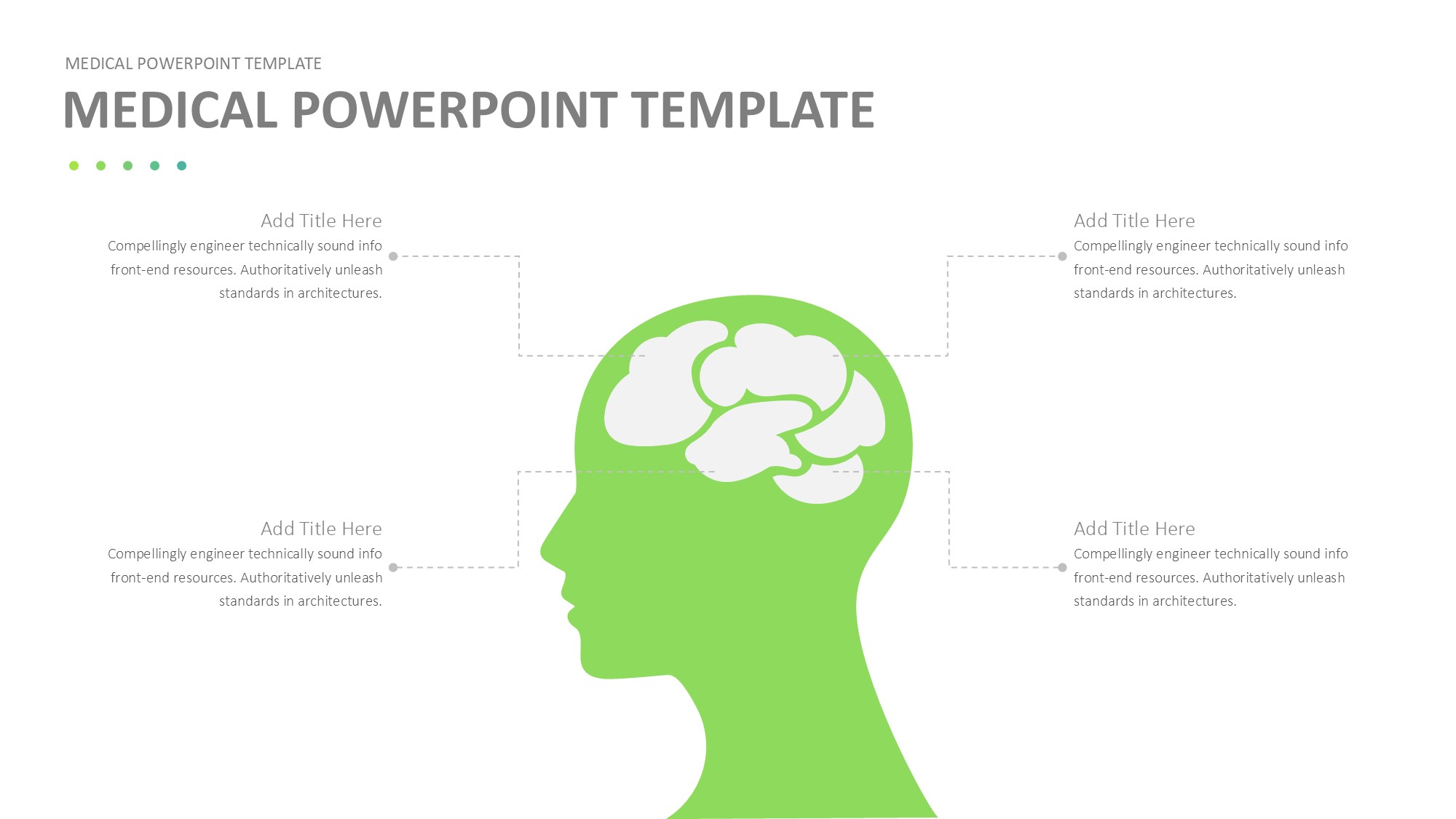 医疗医药图形信息图示PPT模板