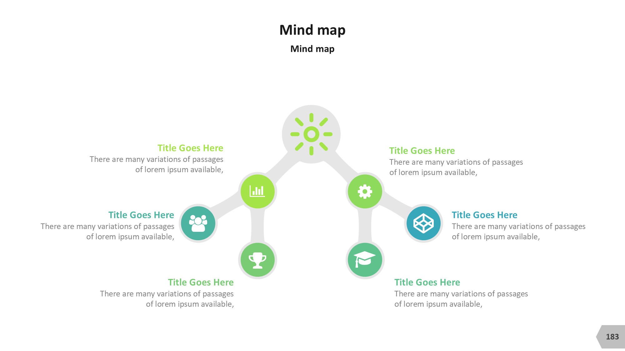 医疗医药图形信息图示PPT模板