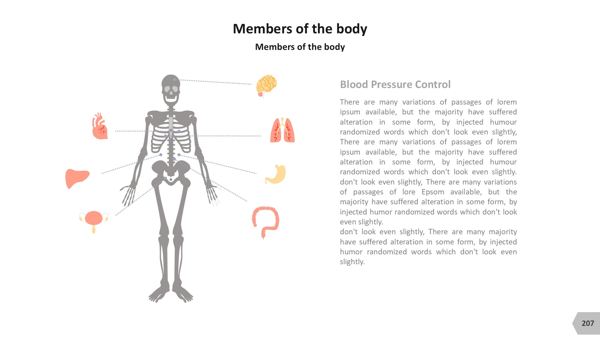 医疗医药图形信息图示PPT模板