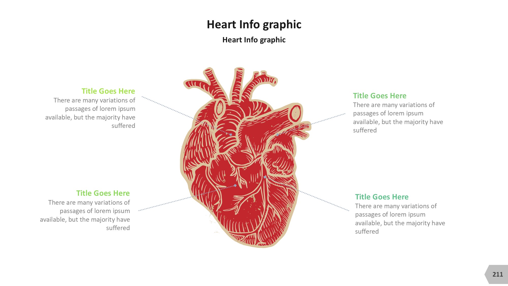 医疗医药图形信息图示PPT模板