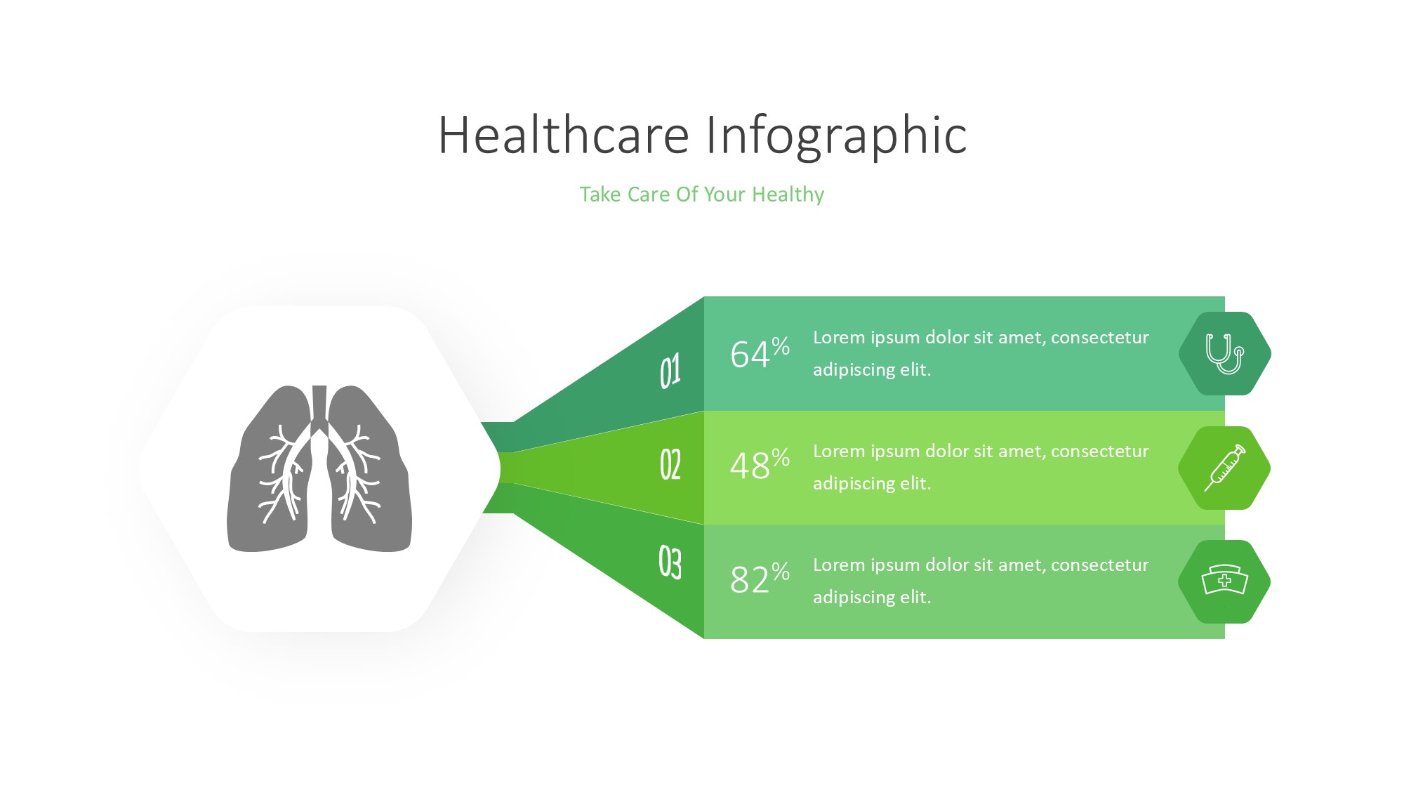 医疗医药图形信息图示PPT模板