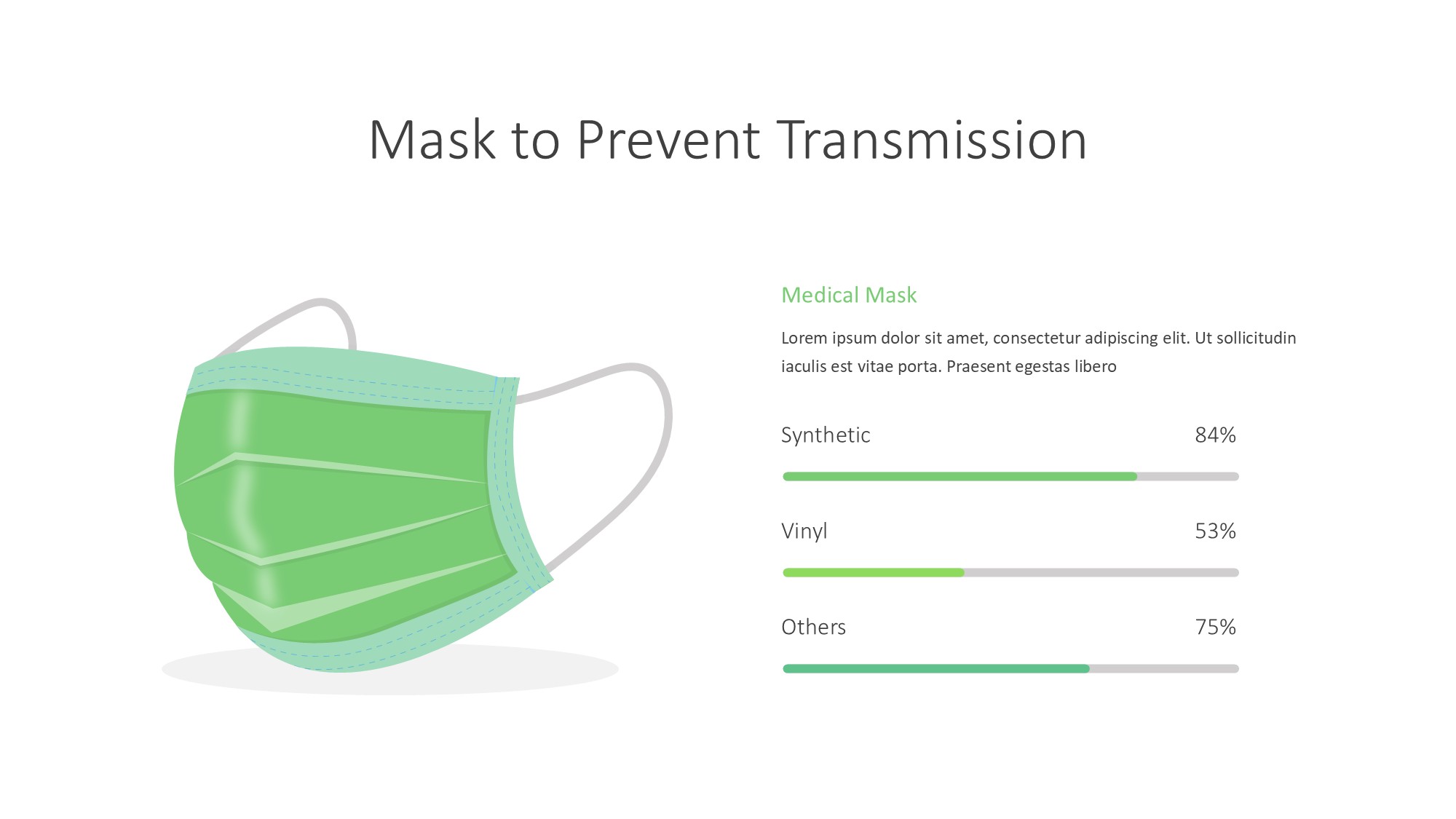 医疗医药图形信息图示PPT模板