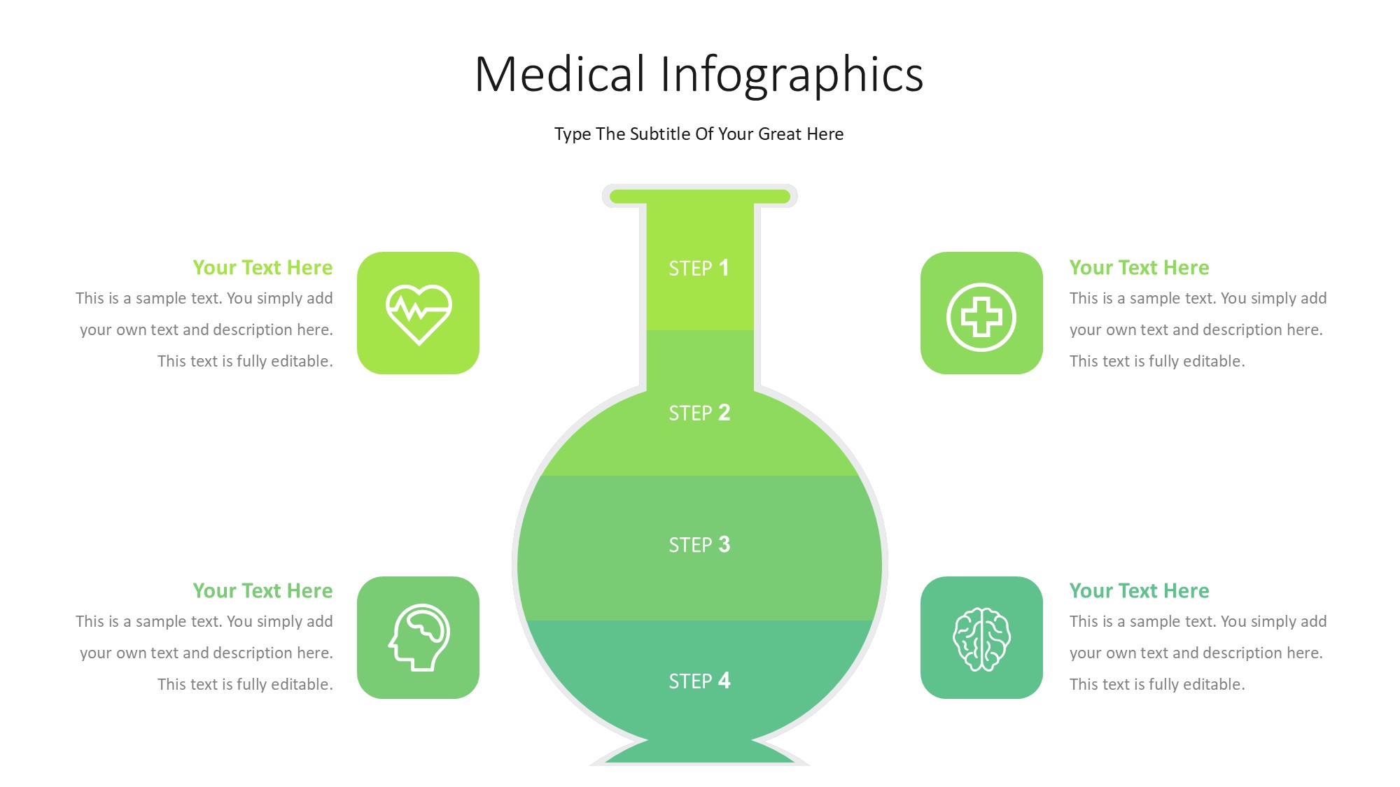 医疗医药图形信息图示PPT模板