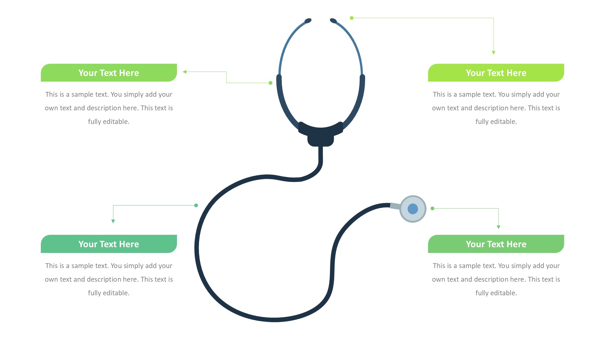 医疗医药图形信息图示PPT模板