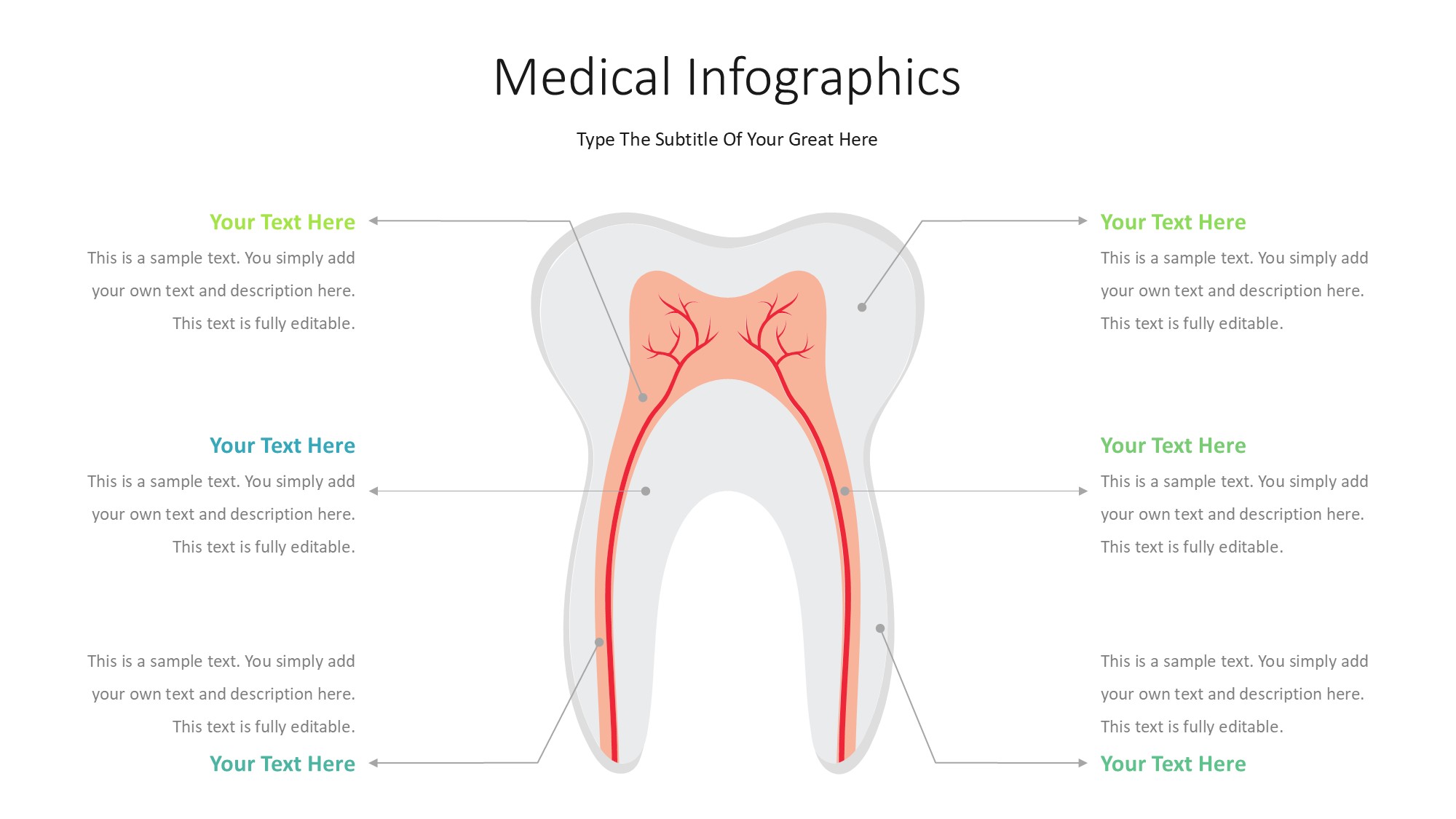 医疗医药图形信息图示PPT模板