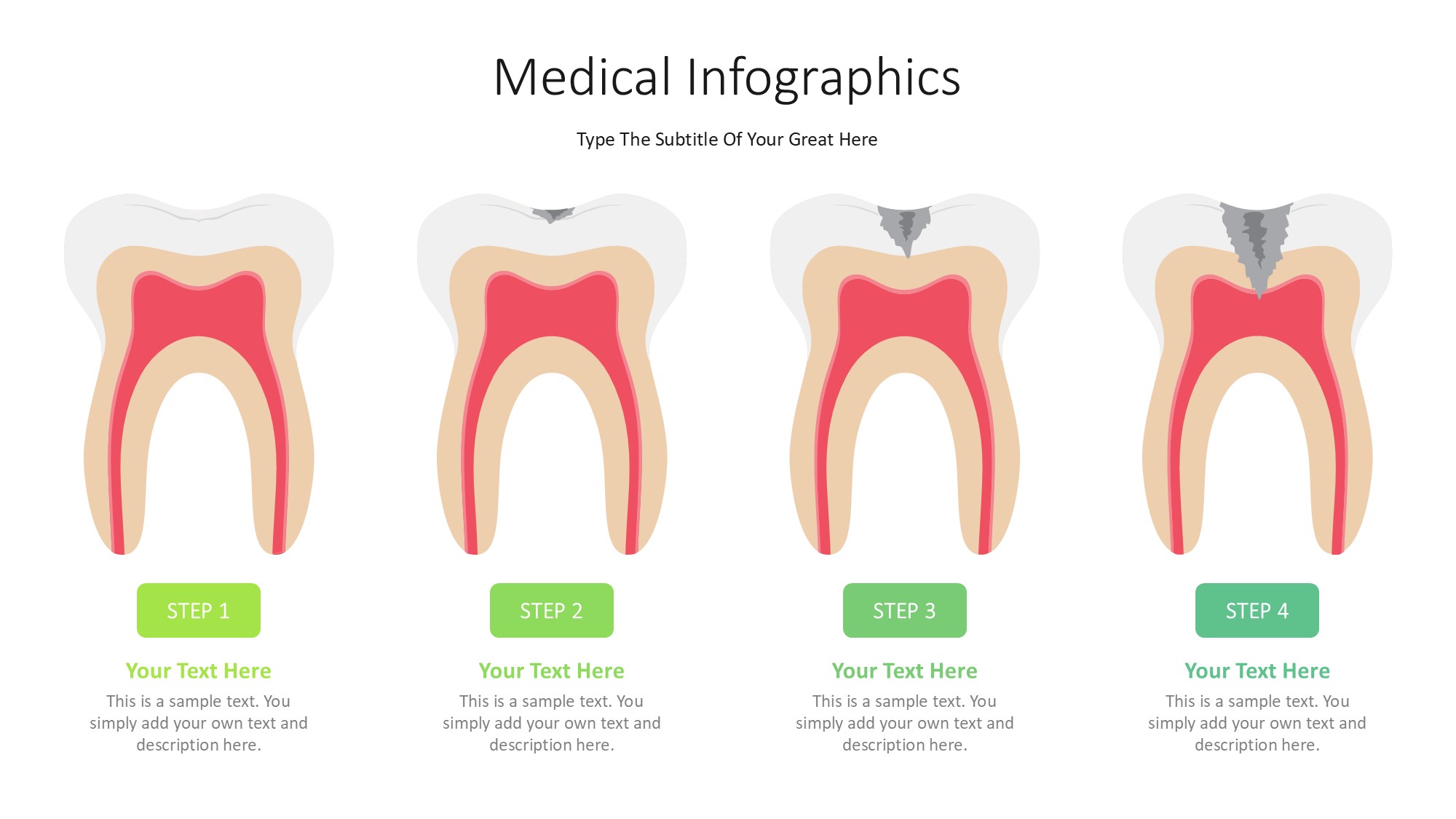 医疗医药图形信息图示PPT模板