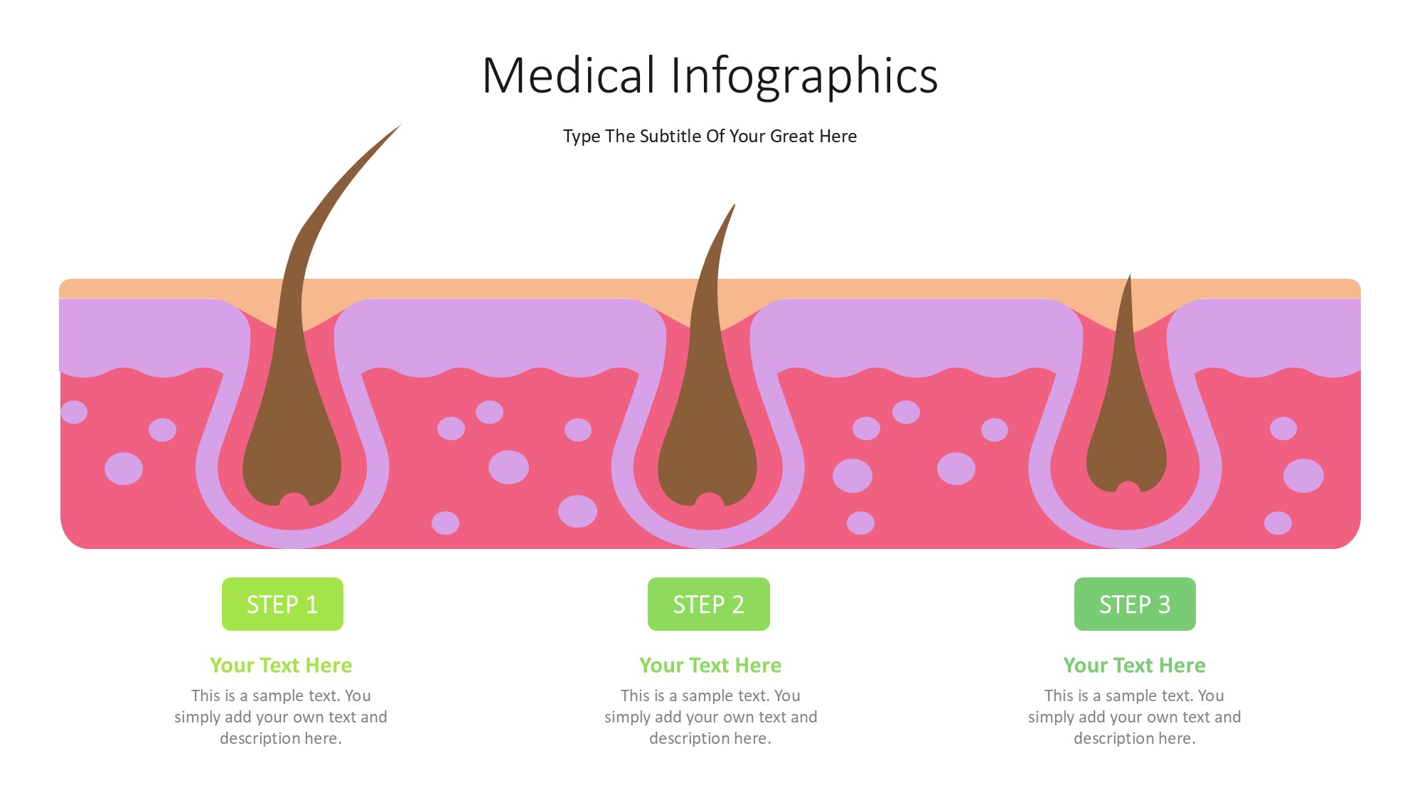 医疗医药图形信息图示PPT模板