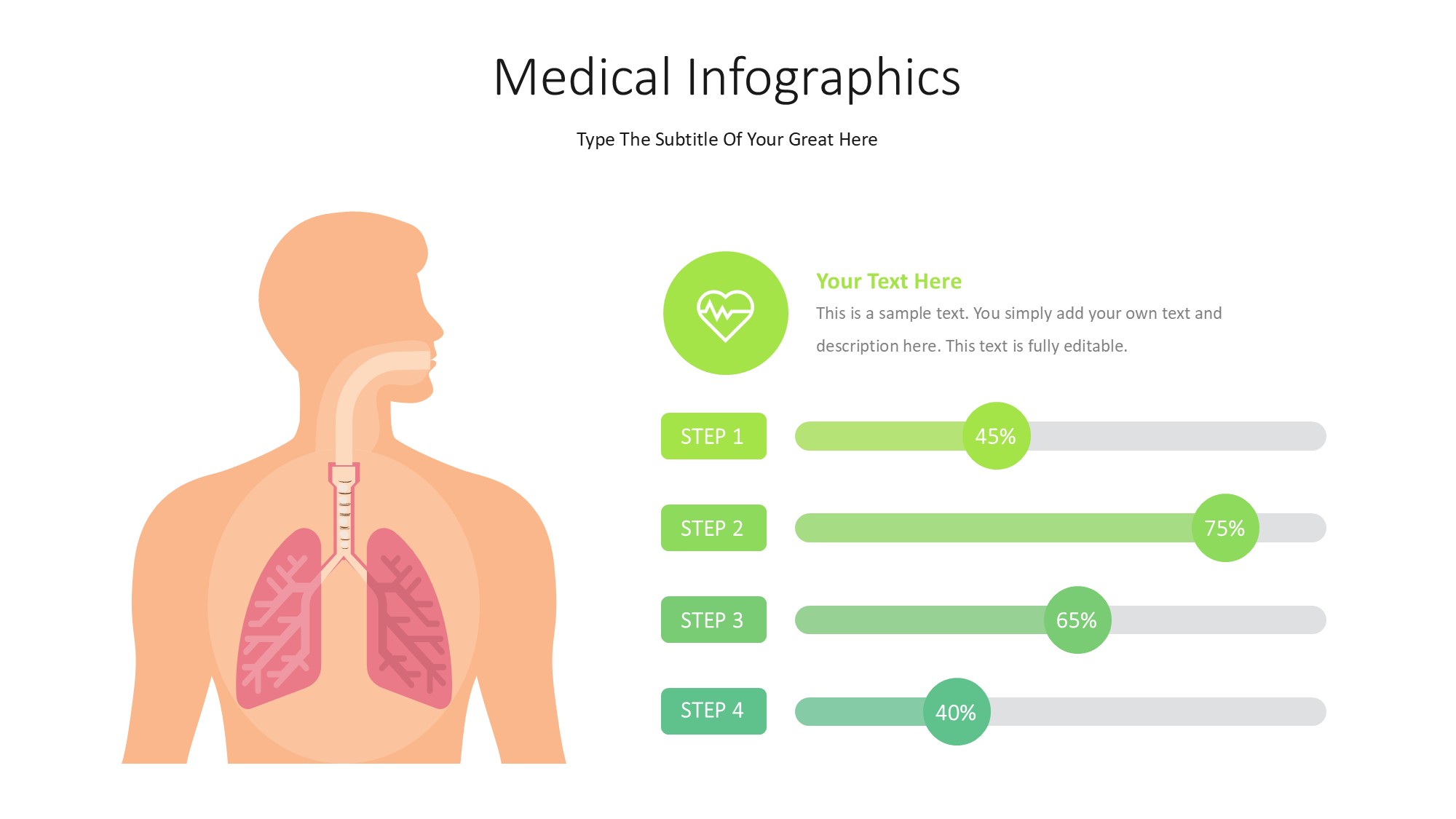 医疗医药图形信息图示PPT模板