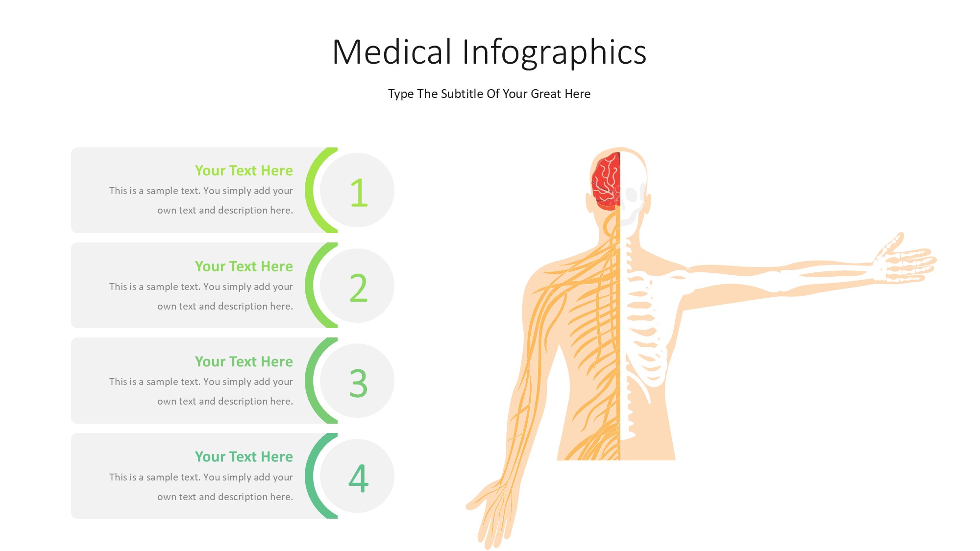 医疗医药图形信息图示PPT模板