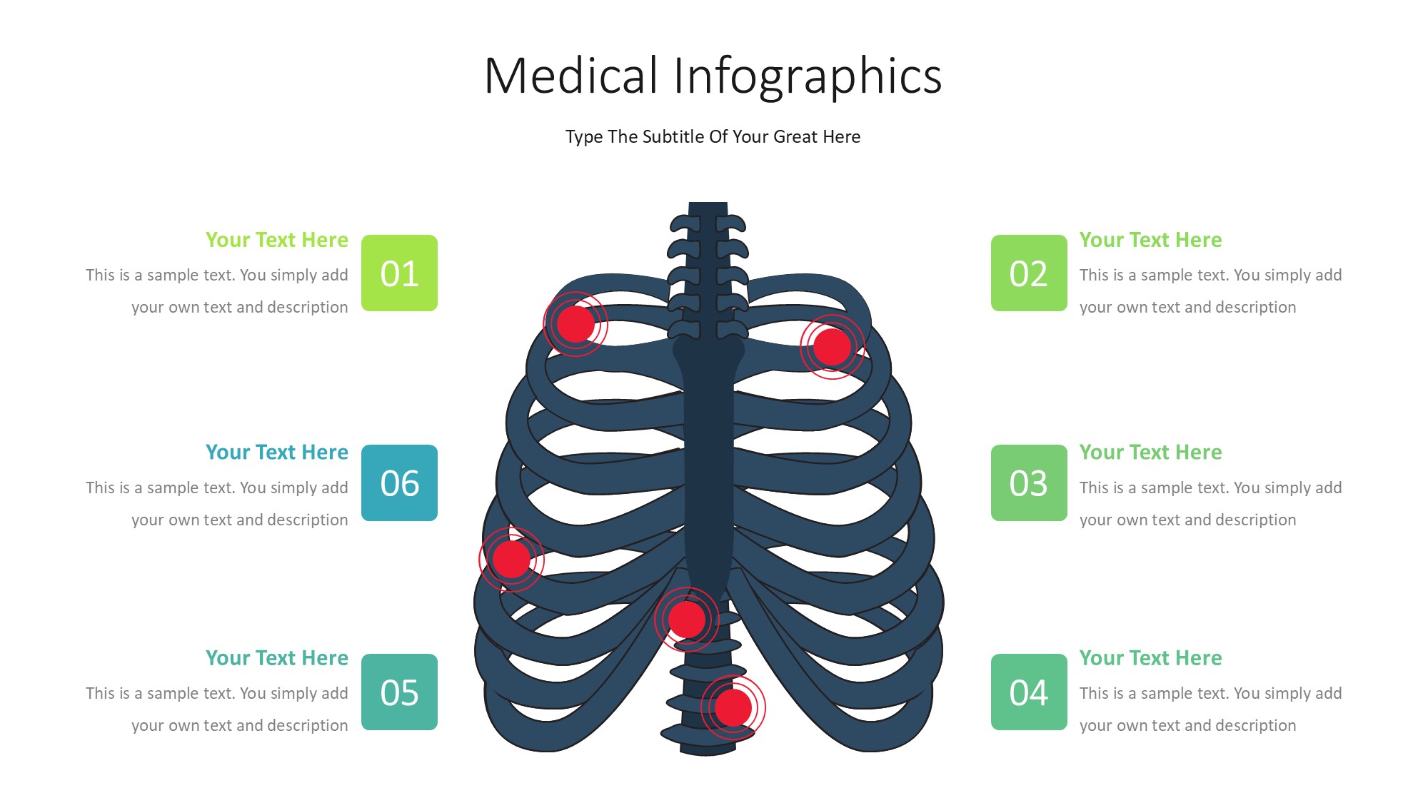 医疗医药图形信息图示PPT模板