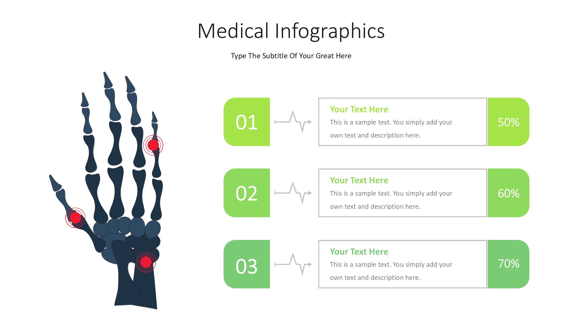 医疗医药图形信息图示PPT模板