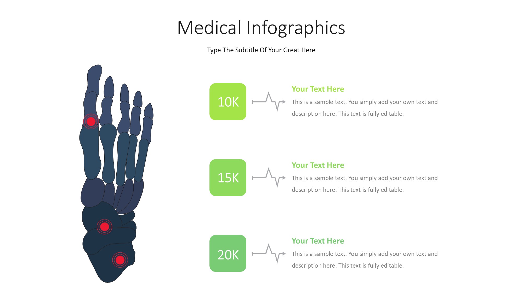 医疗医药图形信息图示PPT模板