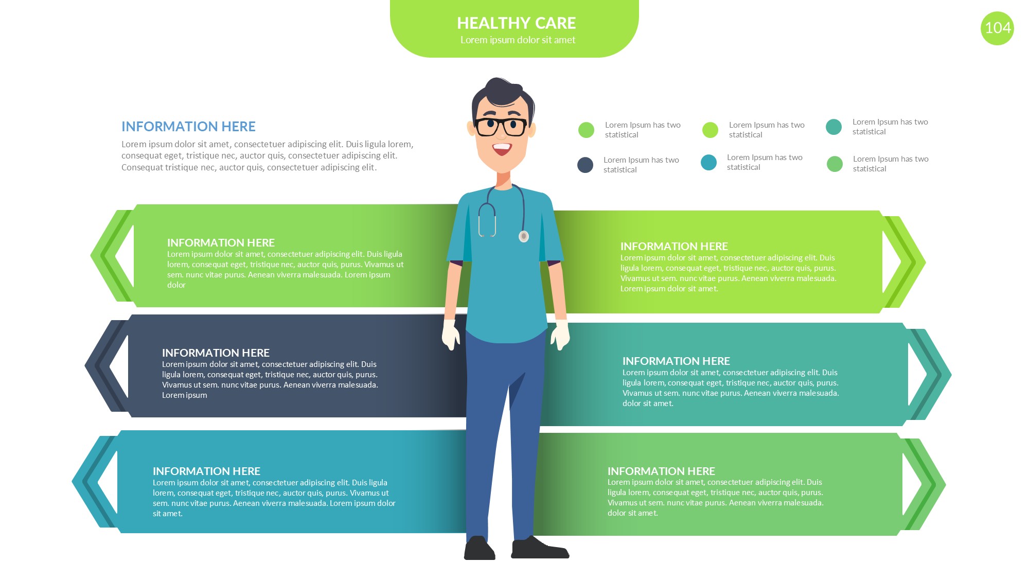 医疗医药图形信息图示PPT模板