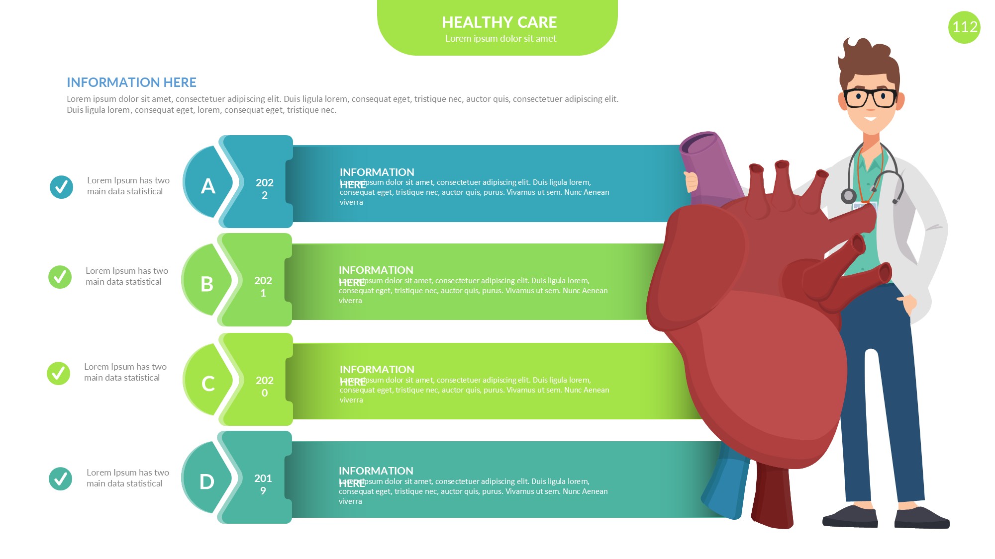 医疗医药图形信息图示PPT模板