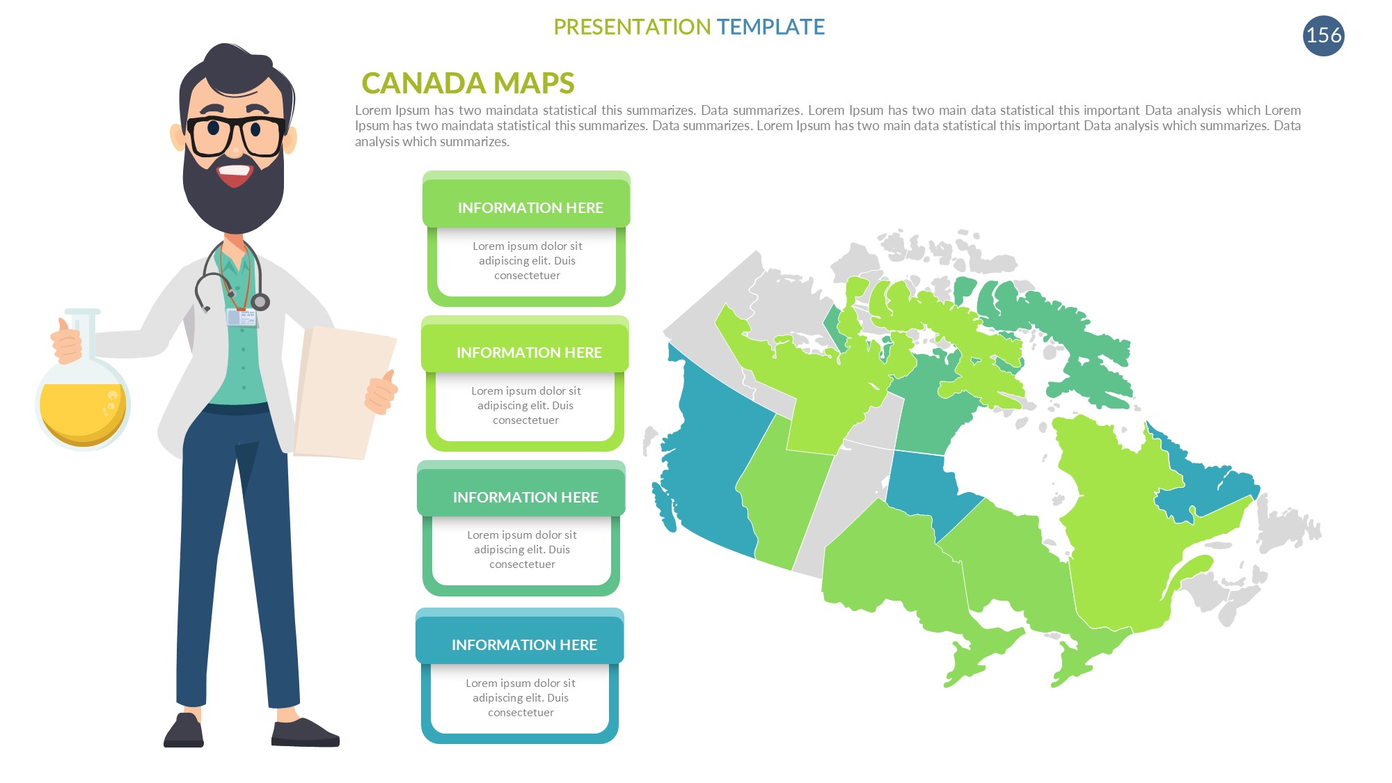 医疗医药图形信息图示PPT模板