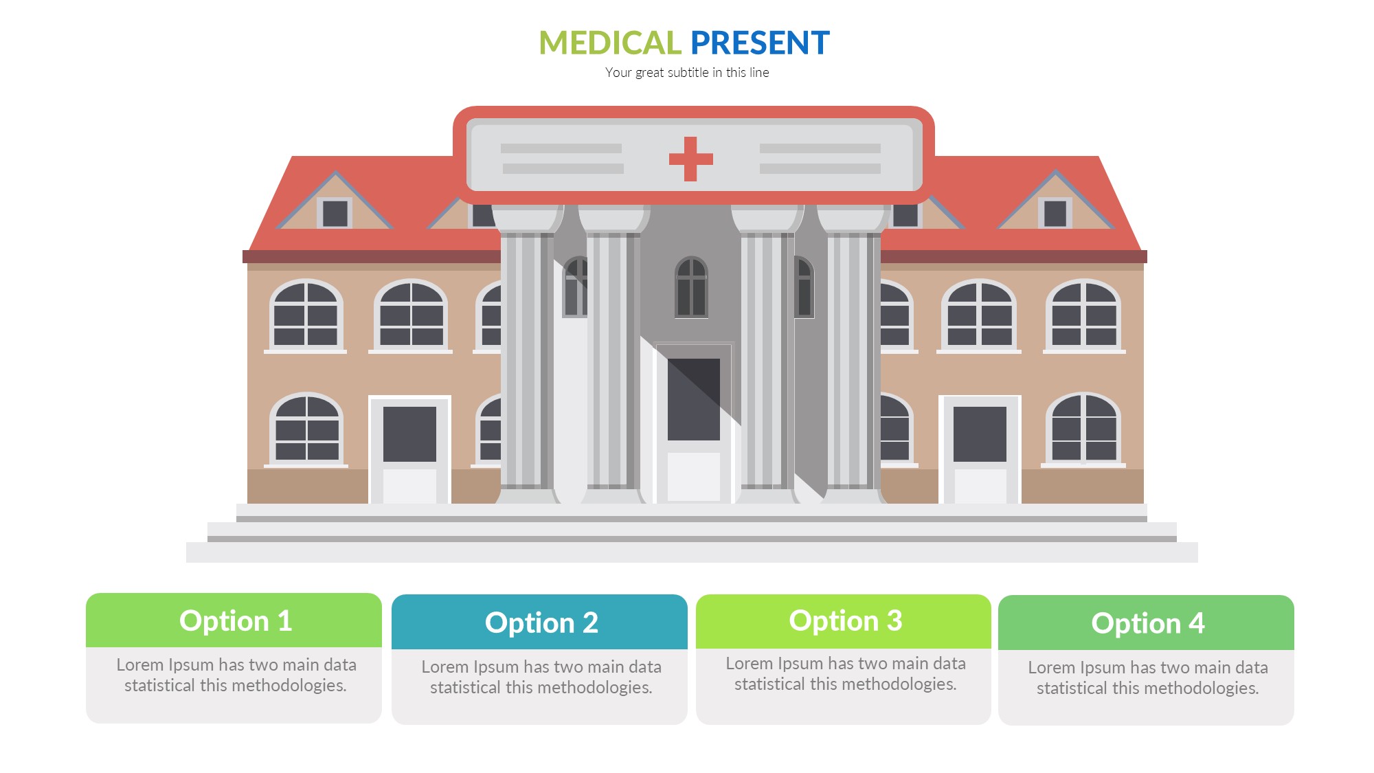 医疗医药图形信息图示PPT模板