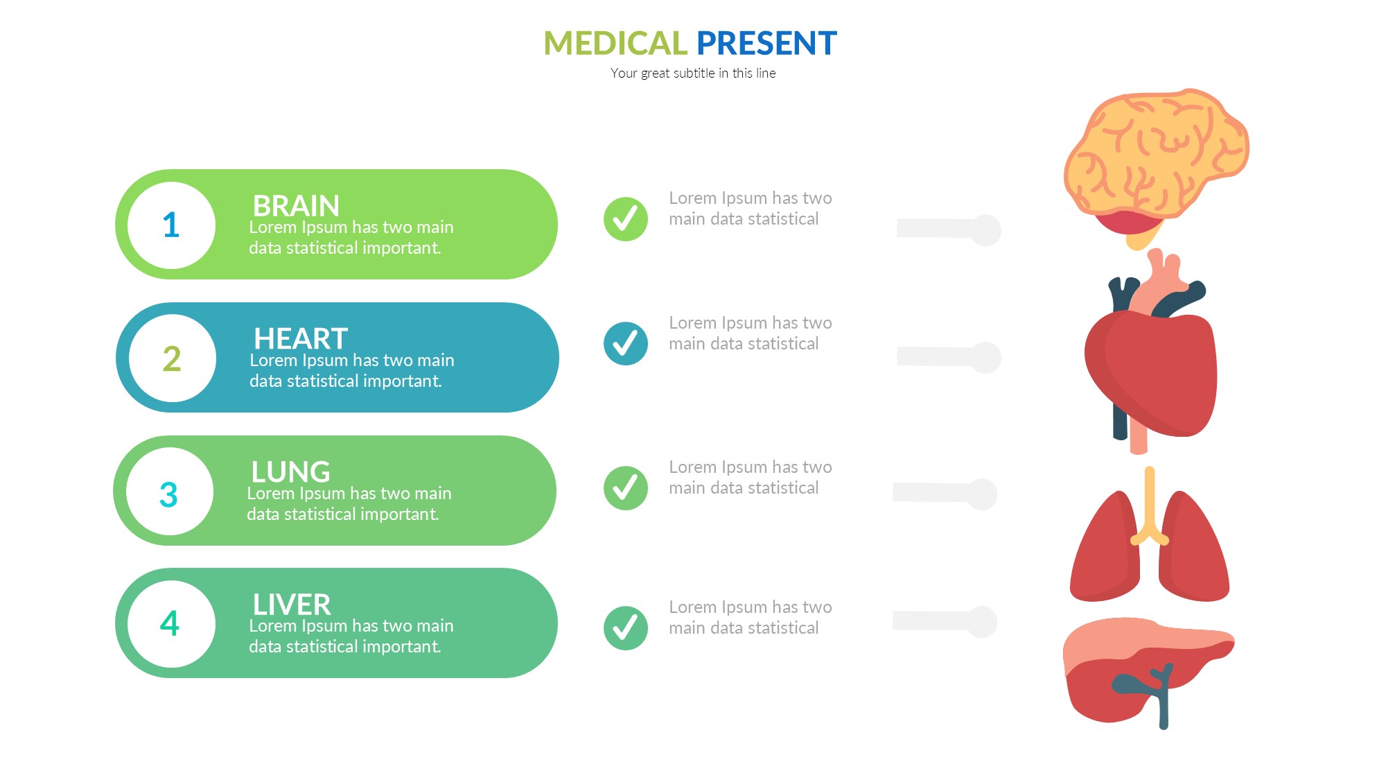 医疗医药图形信息图示PPT模板