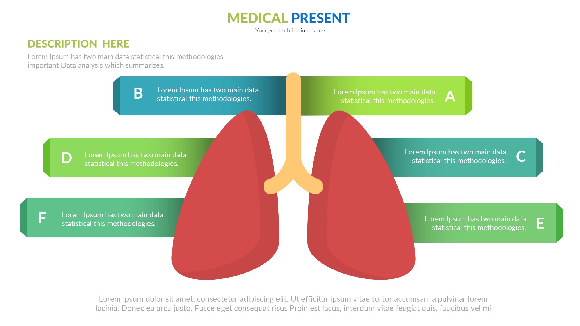 医疗医药图形信息图示PPT模板
