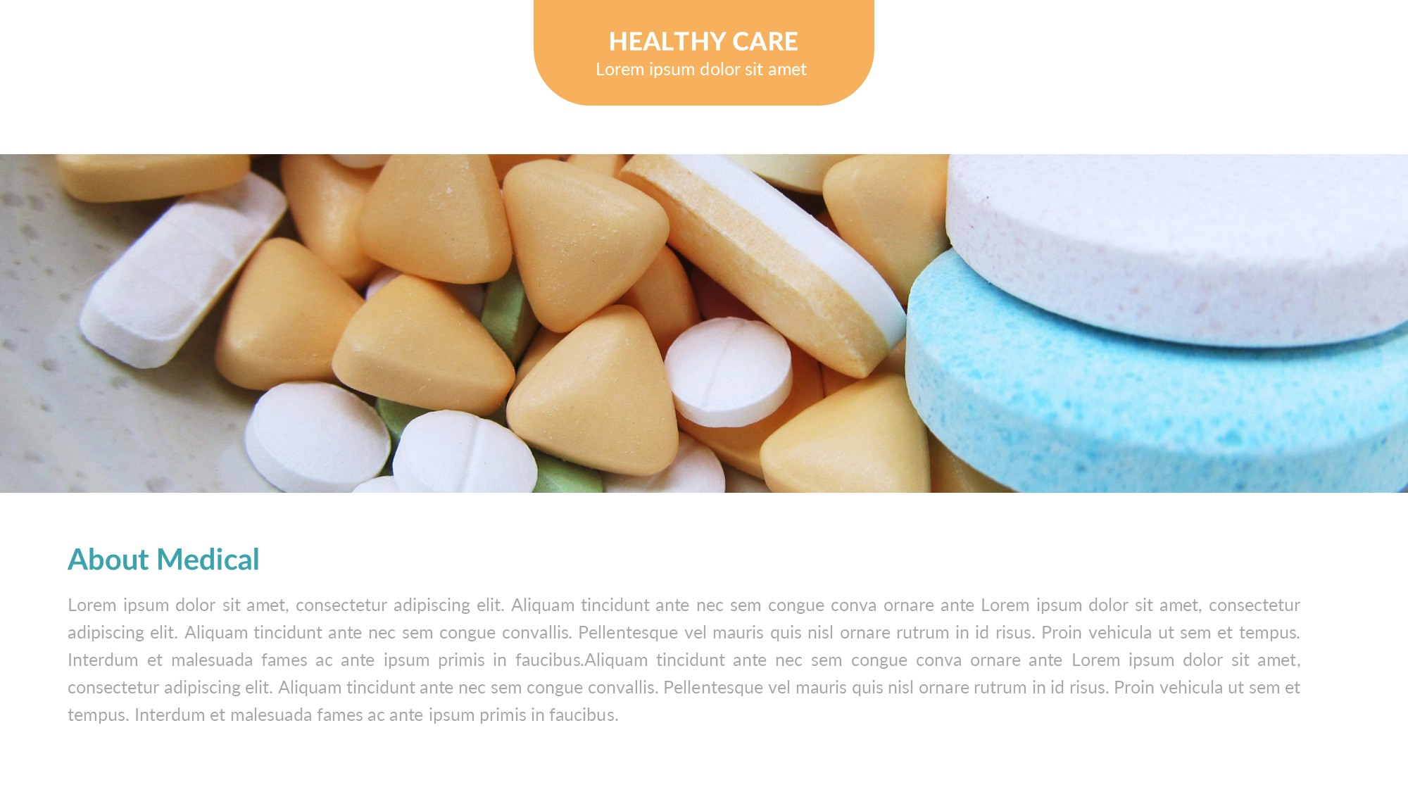 医疗医药图形信息图示PPT模板