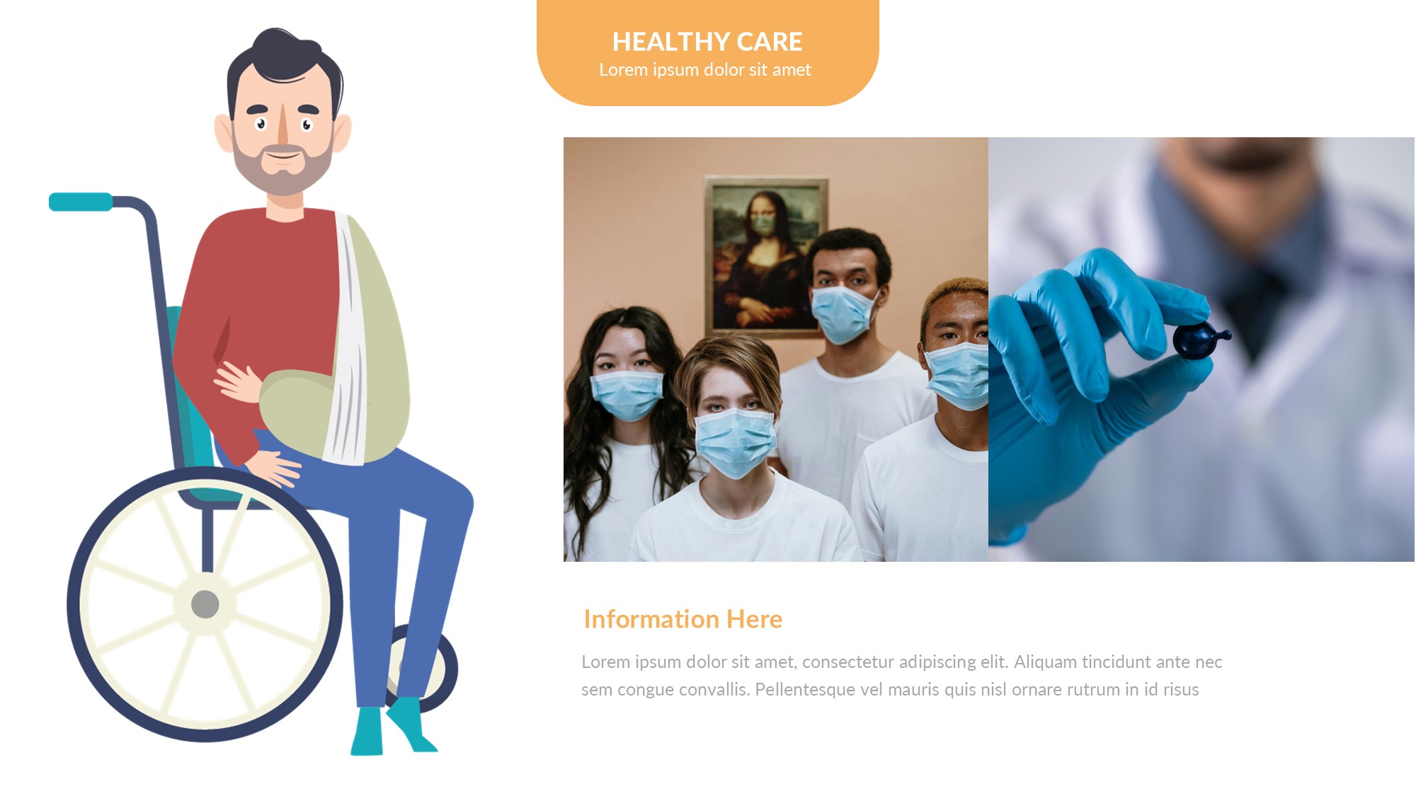 医疗医药图形信息图示PPT模板