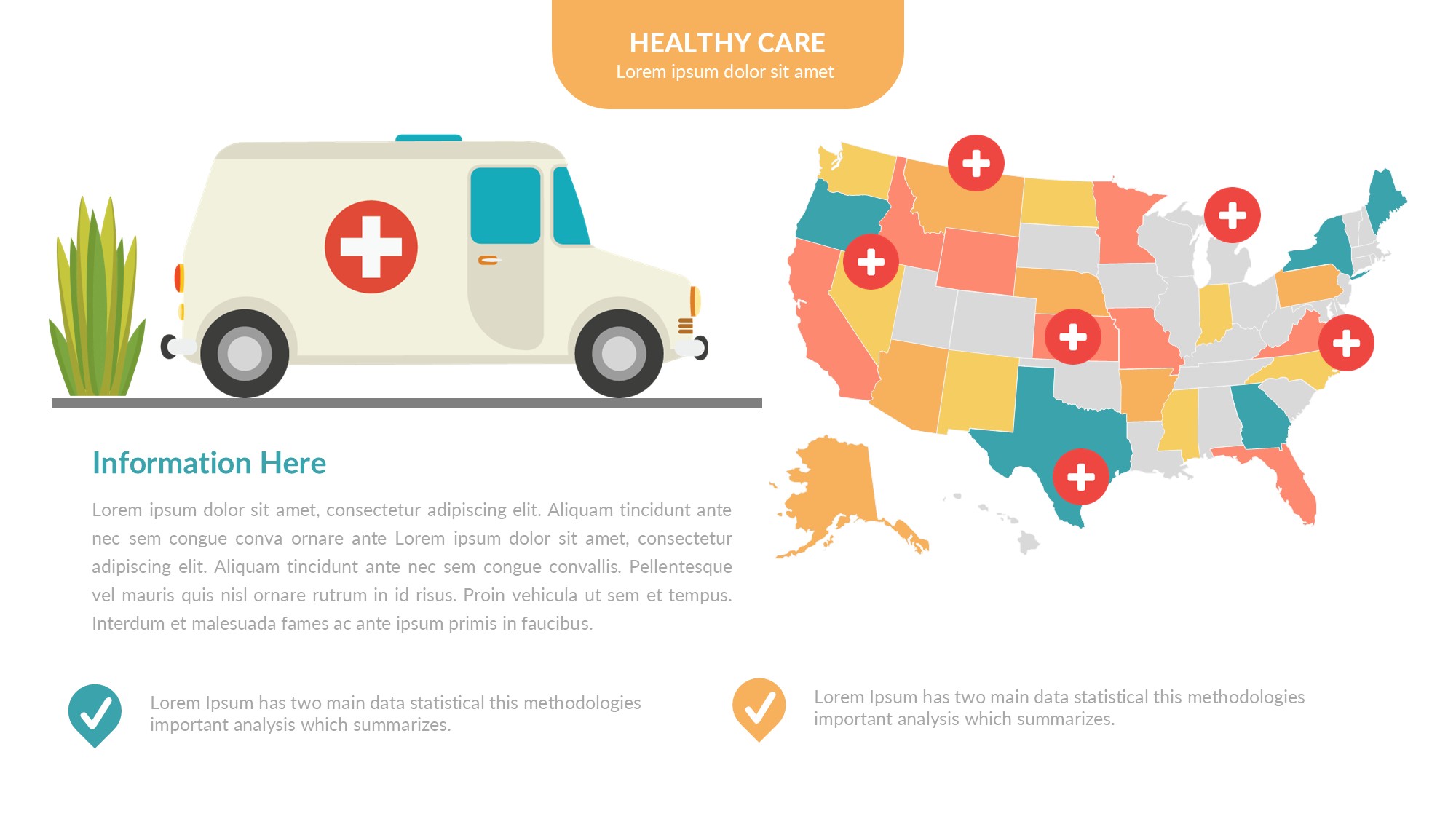 医疗医药图形信息图示PPT模板