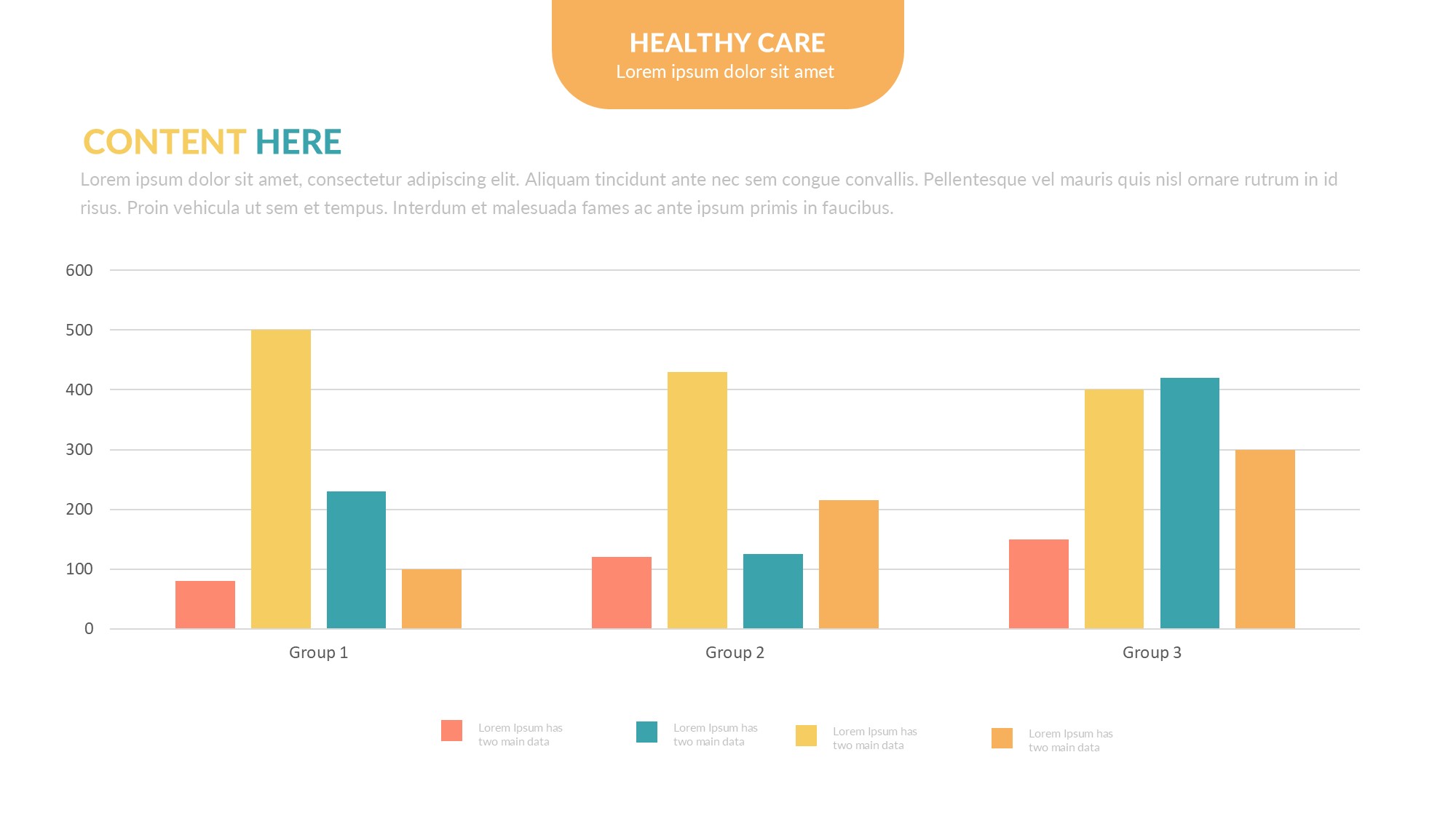 医疗医药图形信息图示PPT模板