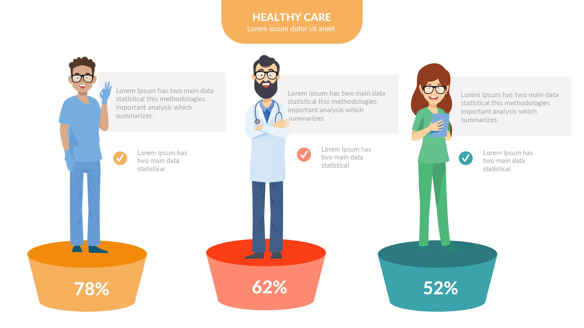 医疗医药图形信息图示PPT模板