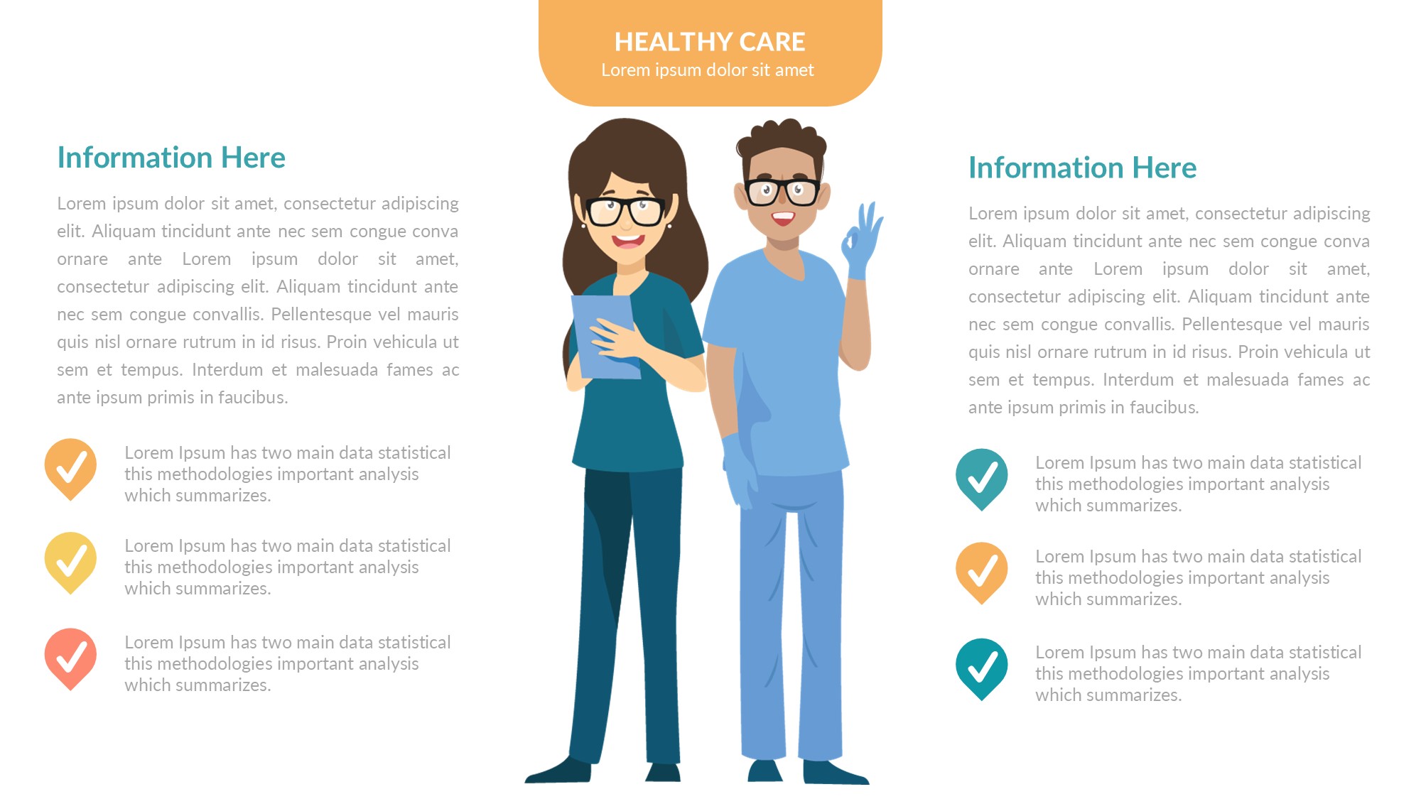 医疗医药图形信息图示PPT模板