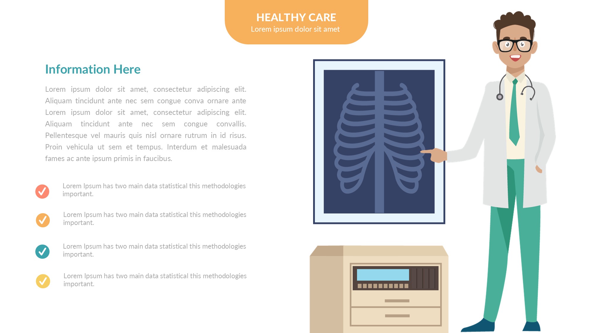 医疗医药图形信息图示PPT模板