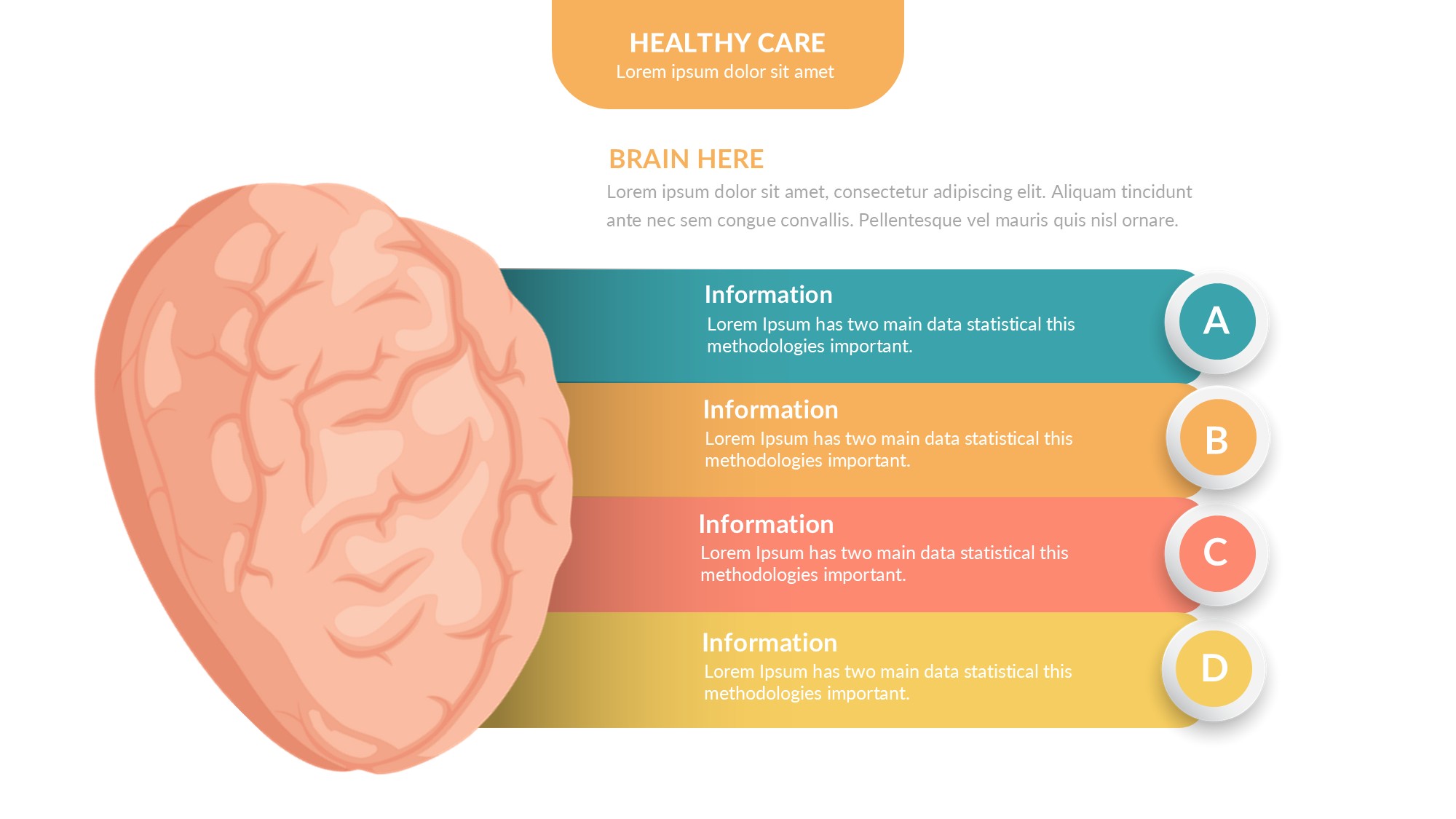 医疗医药图形信息图示PPT模板