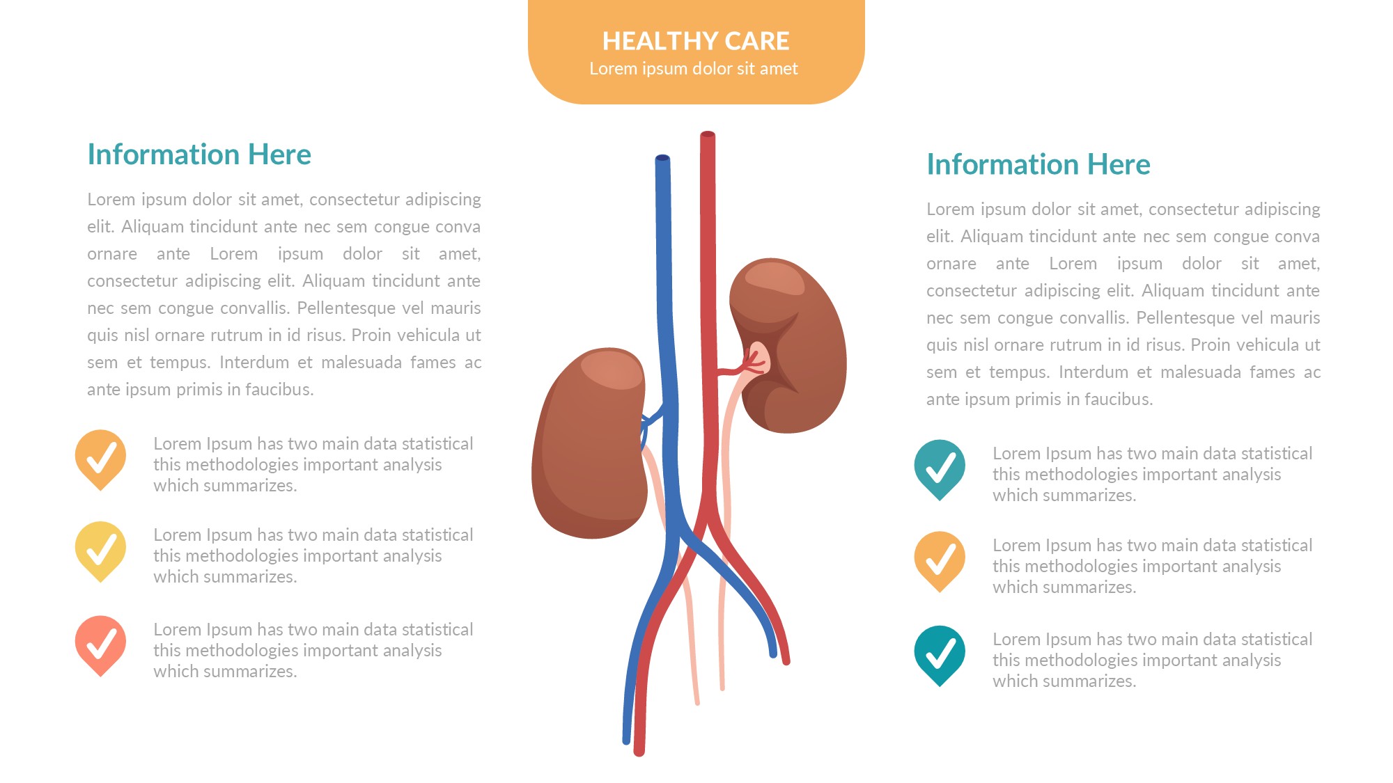 医疗医药图形信息图示PPT模板