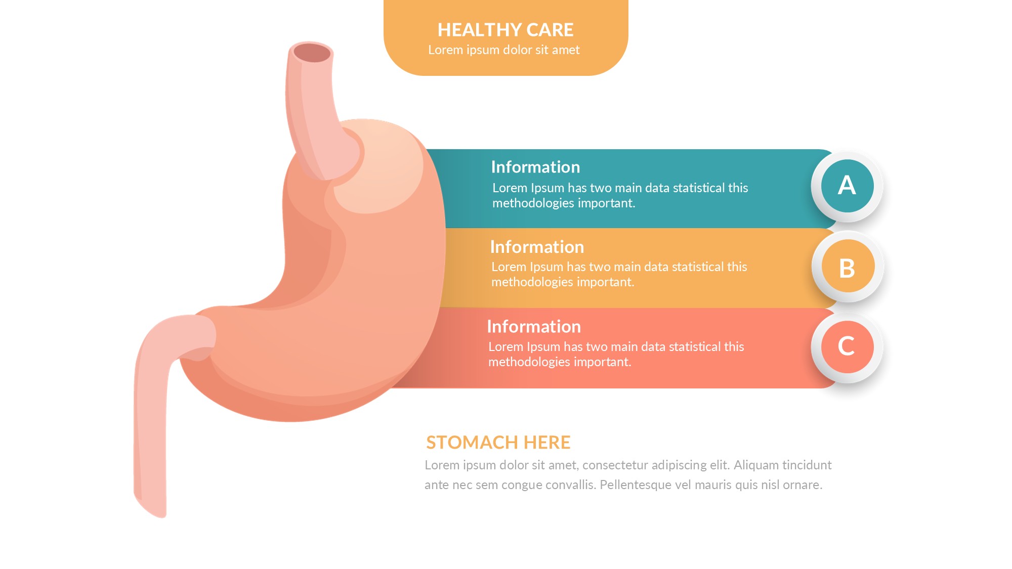 医疗医药图形信息图示PPT模板