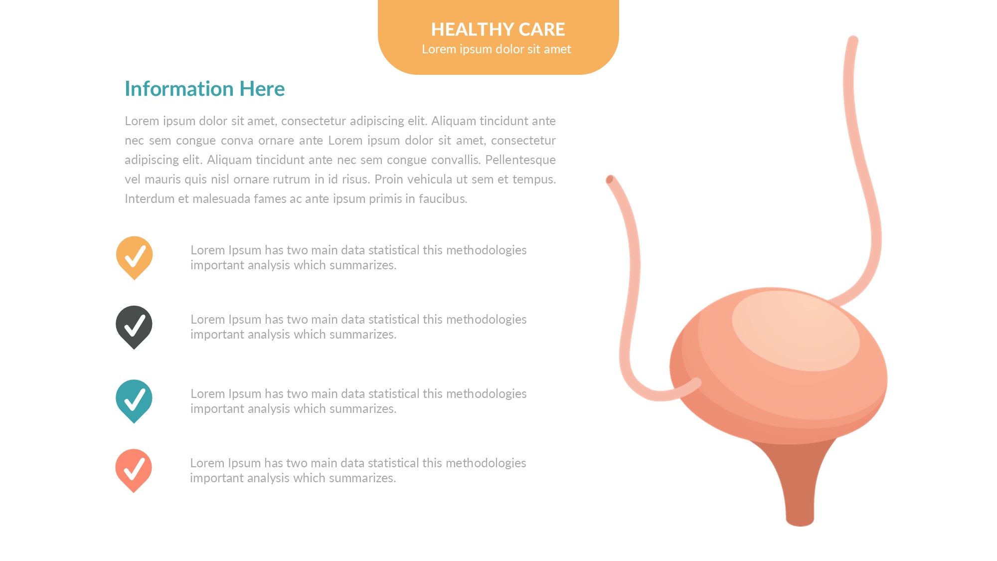 医疗医药图形信息图示PPT模板